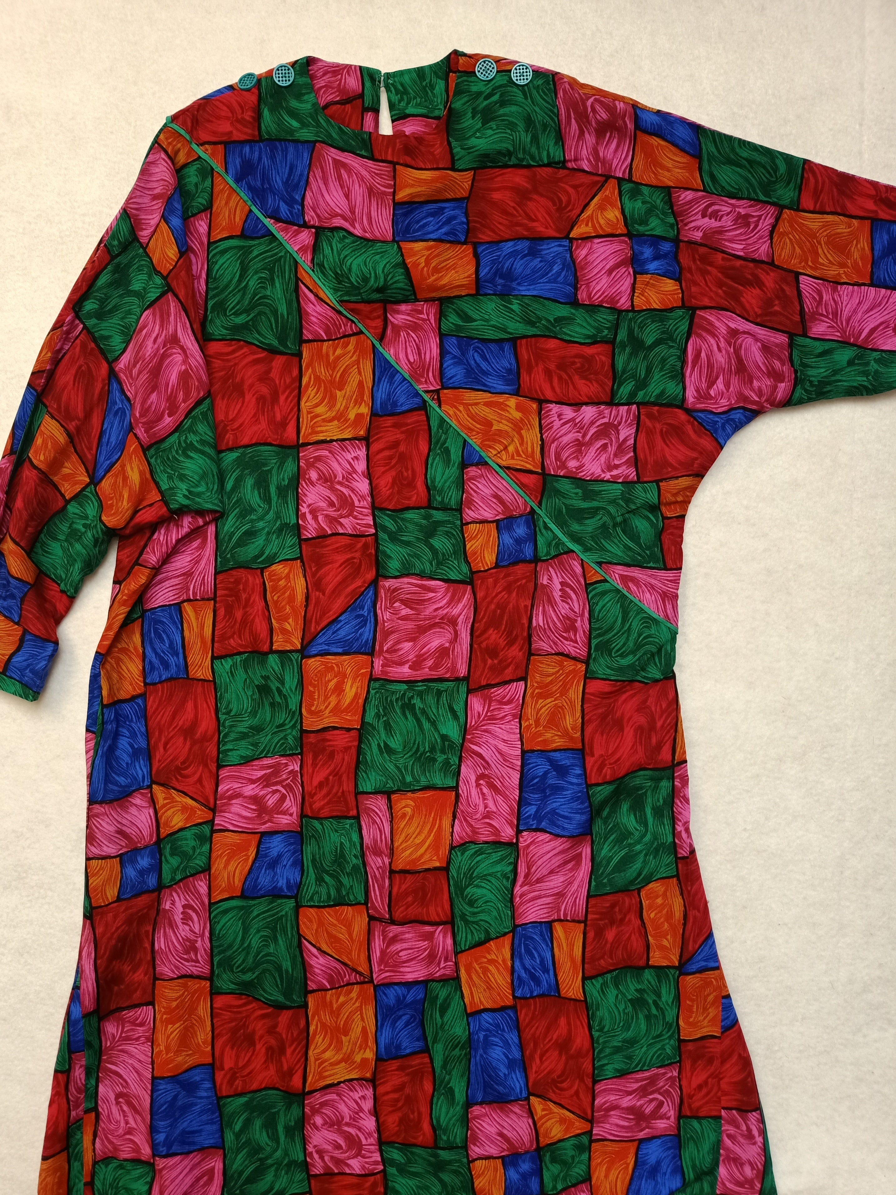 Vintage Colourful Dress