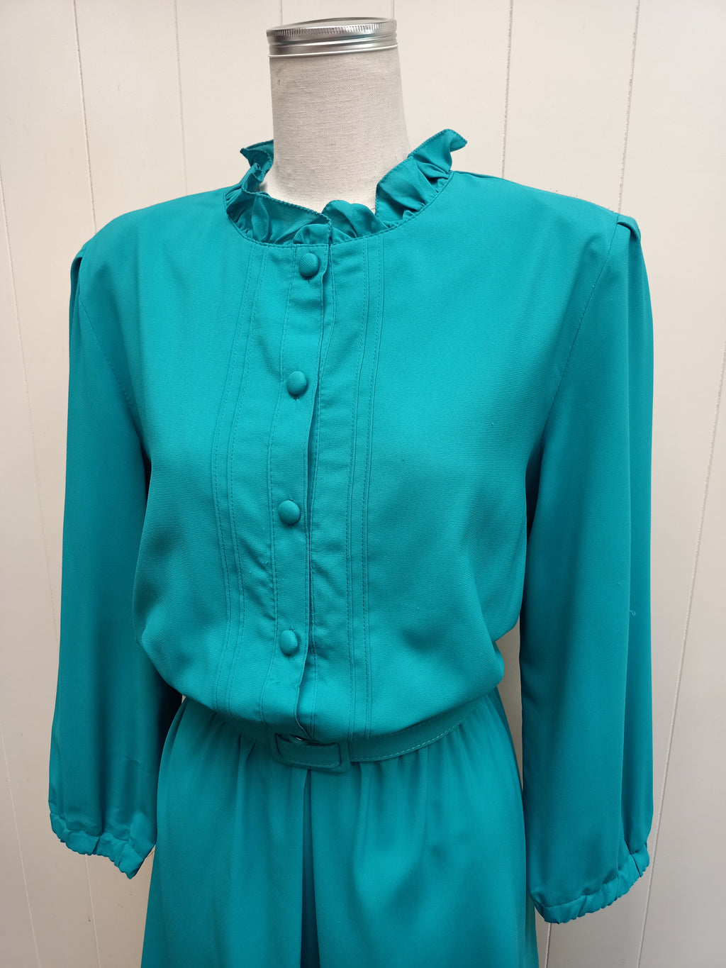 Vintage Teal Dress