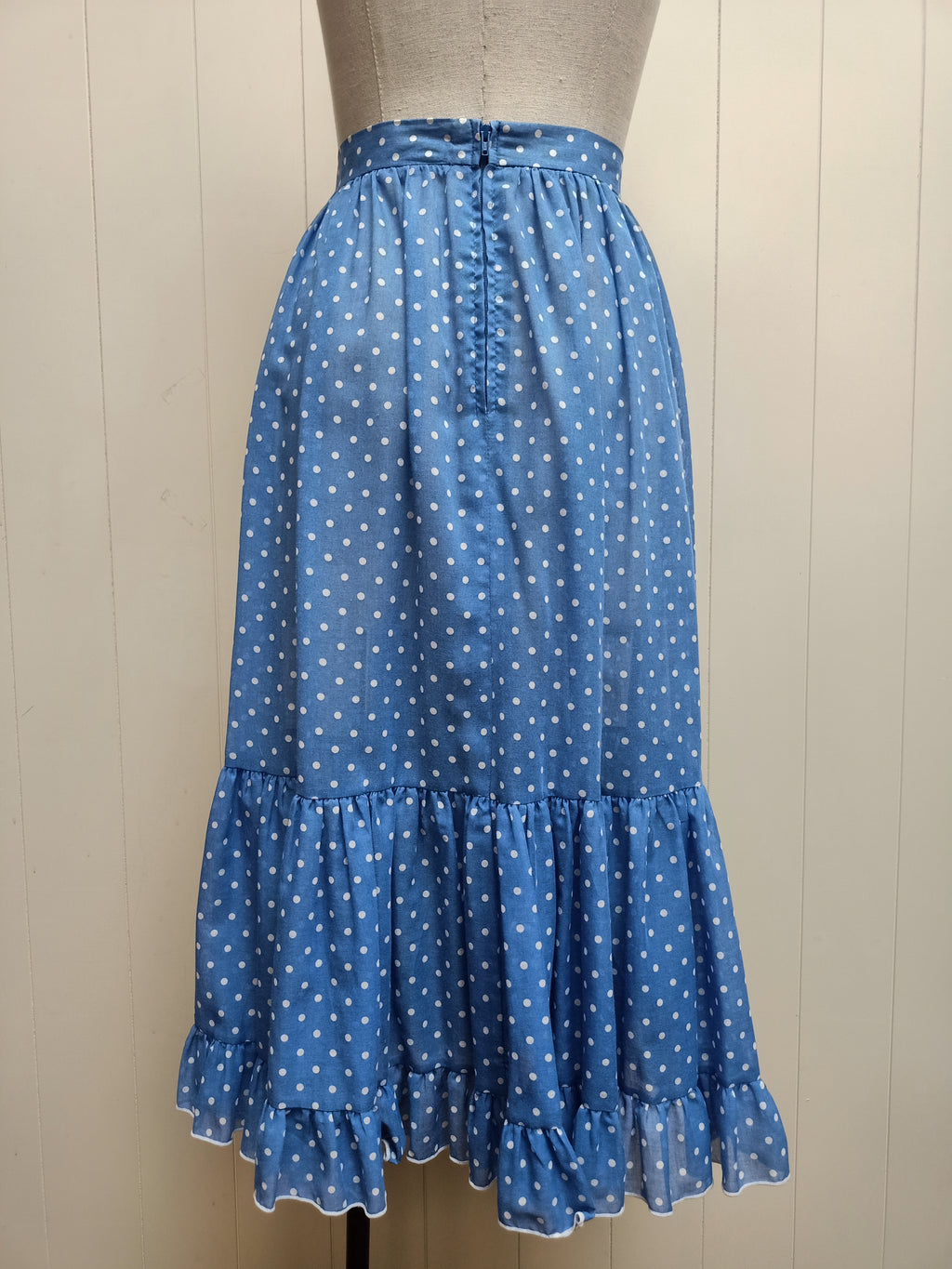 Vintage Pascalle Polka Dot Skirt