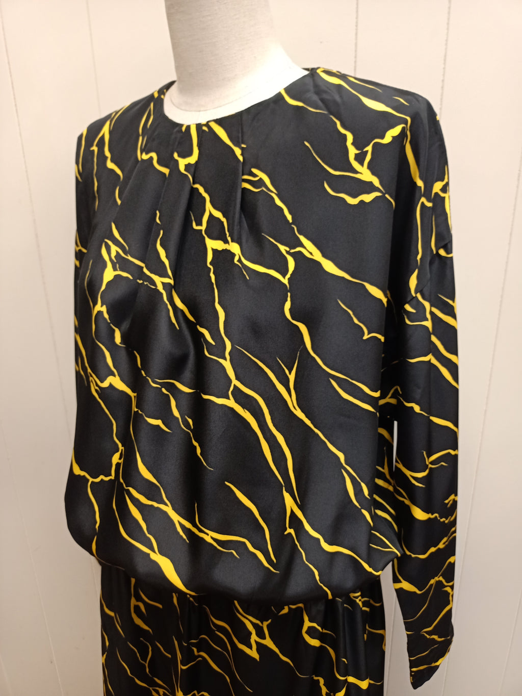 Vintage Lightning Marble Dress