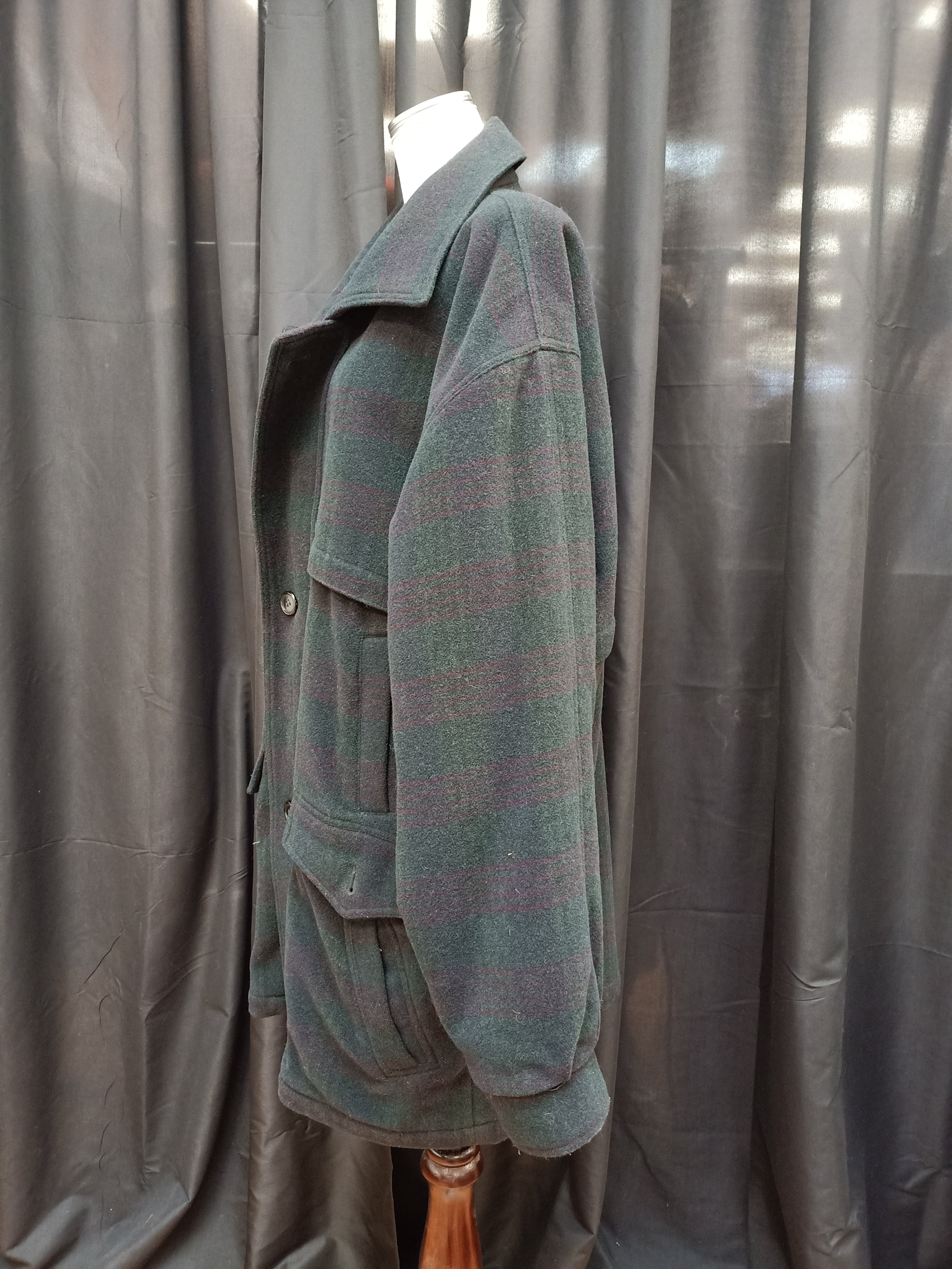 Men's Checkered Coat