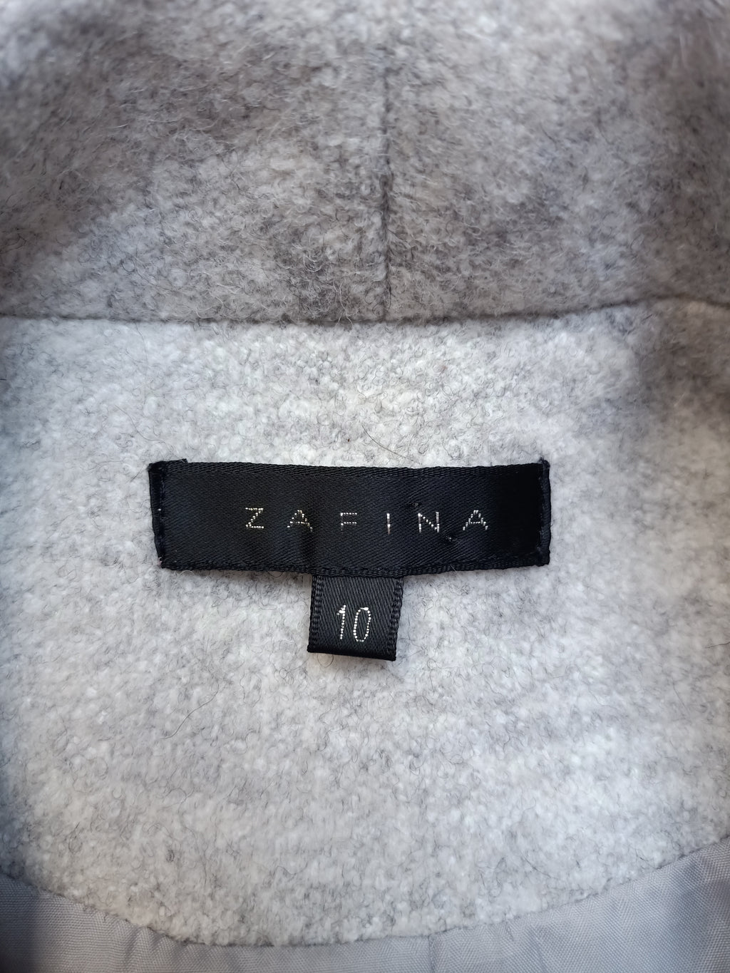 Zafina Grey Coat