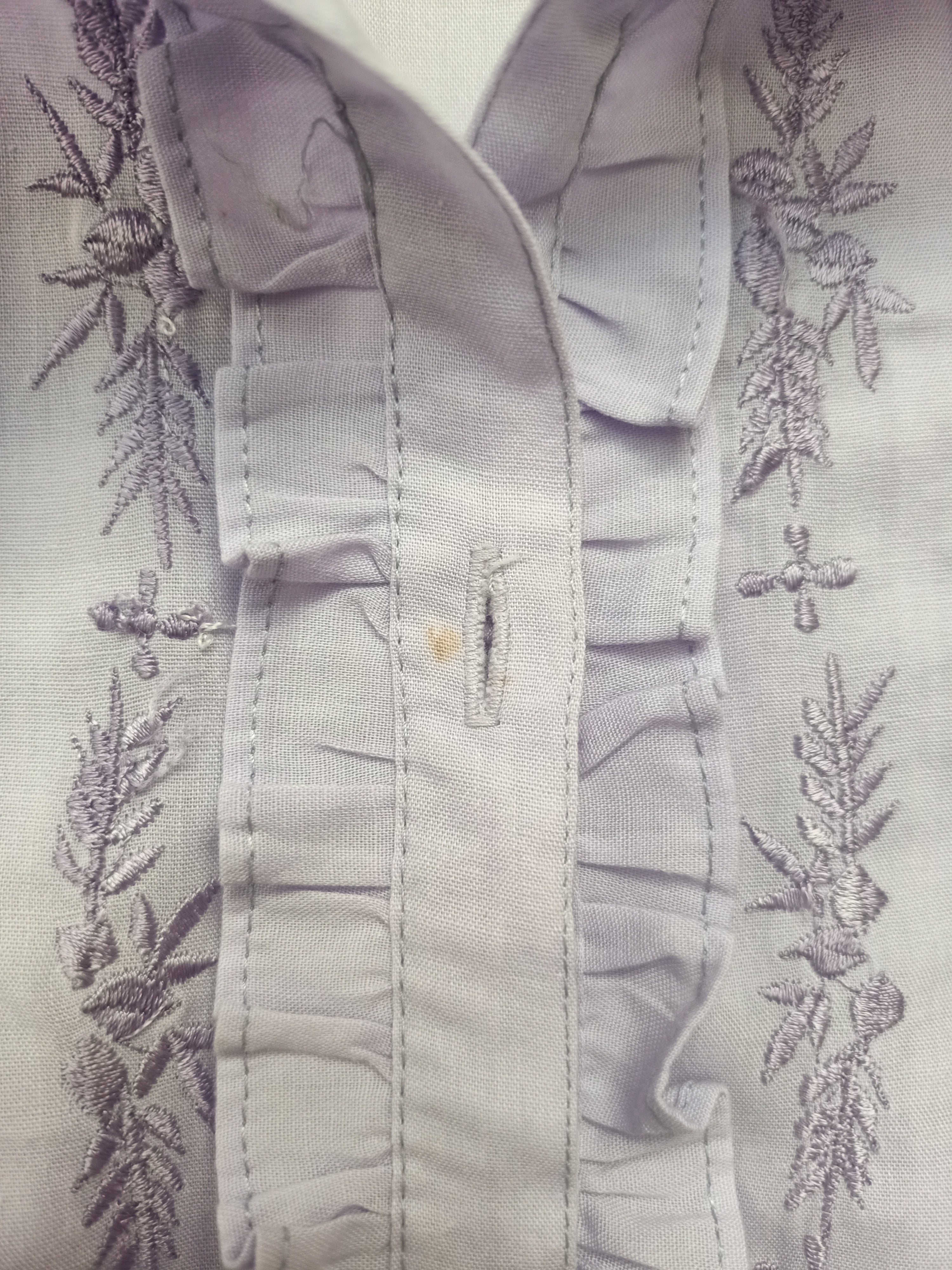 Vintage Scenario Embroidered Shirt