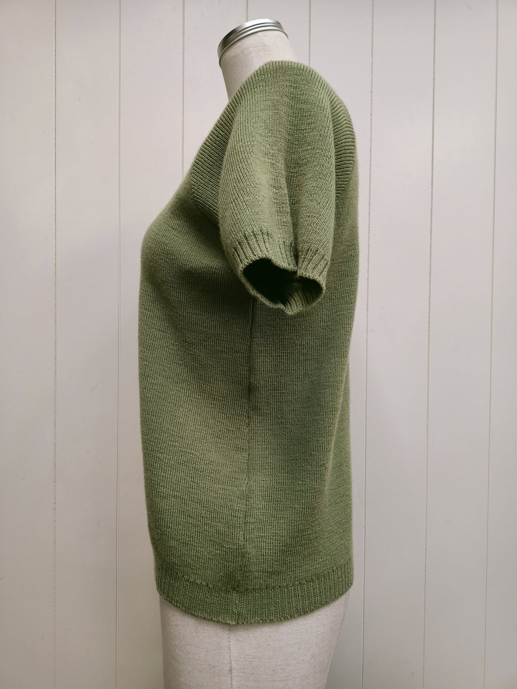Vintage Green Knit Shirt