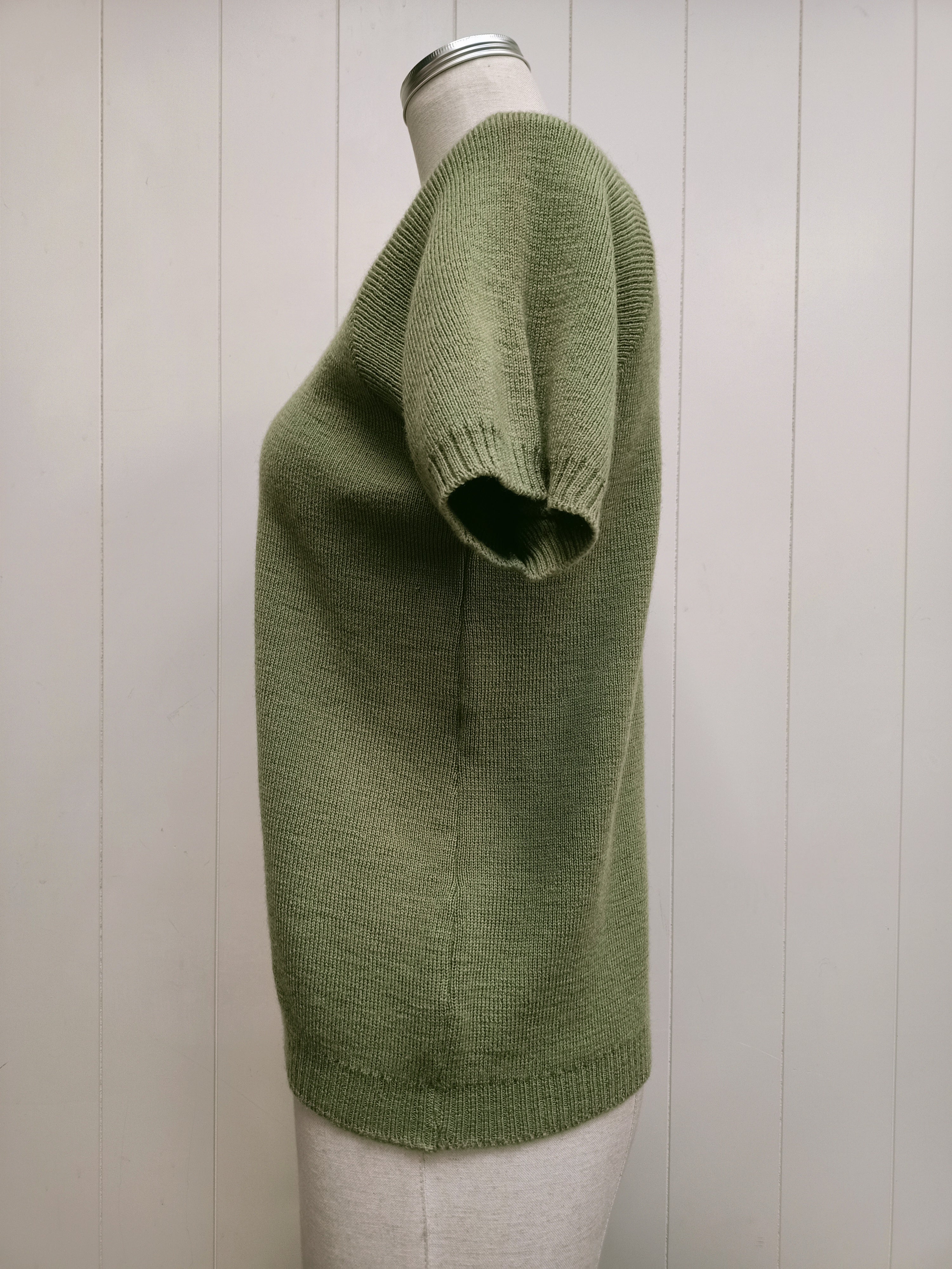 Vintage Green Knit Shirt