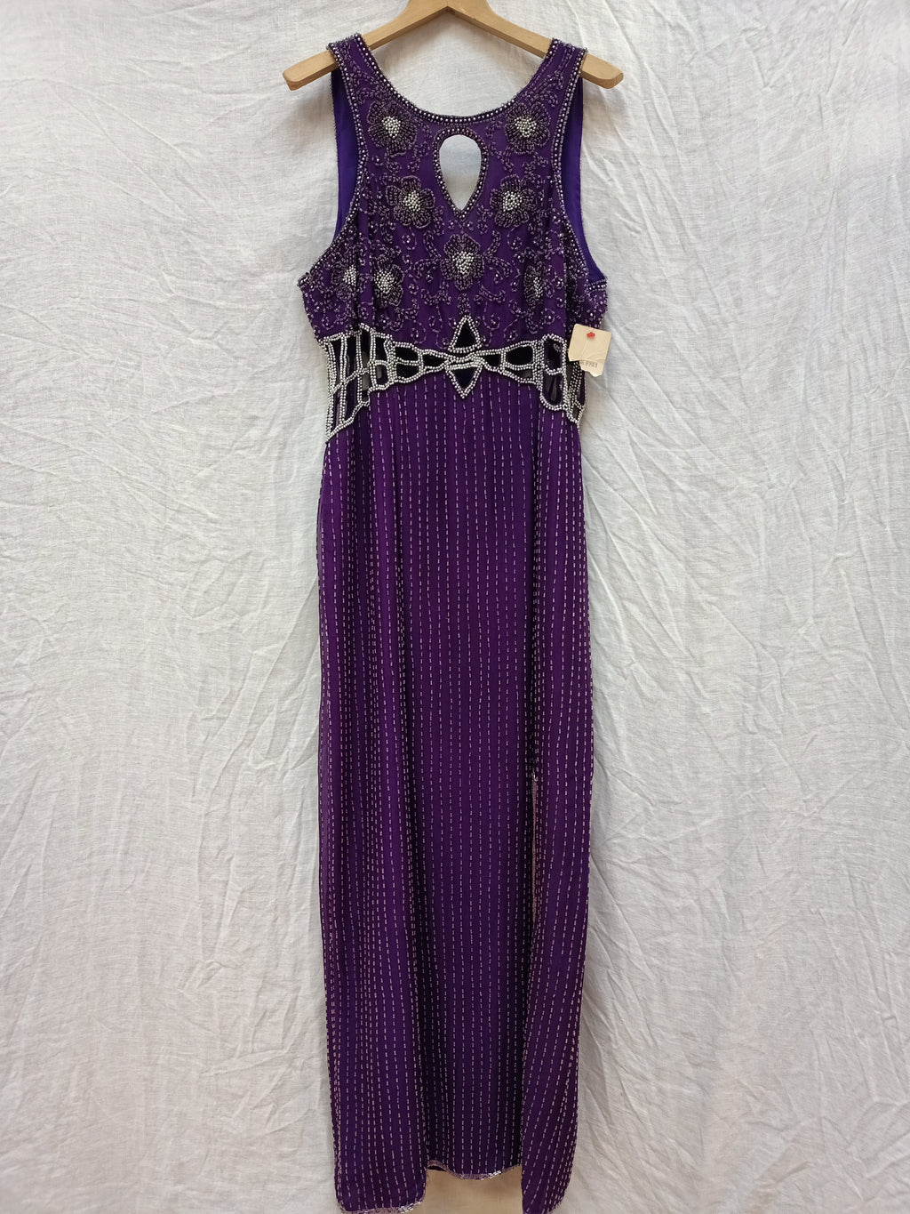 Landmark Silk Bedazzled Dress