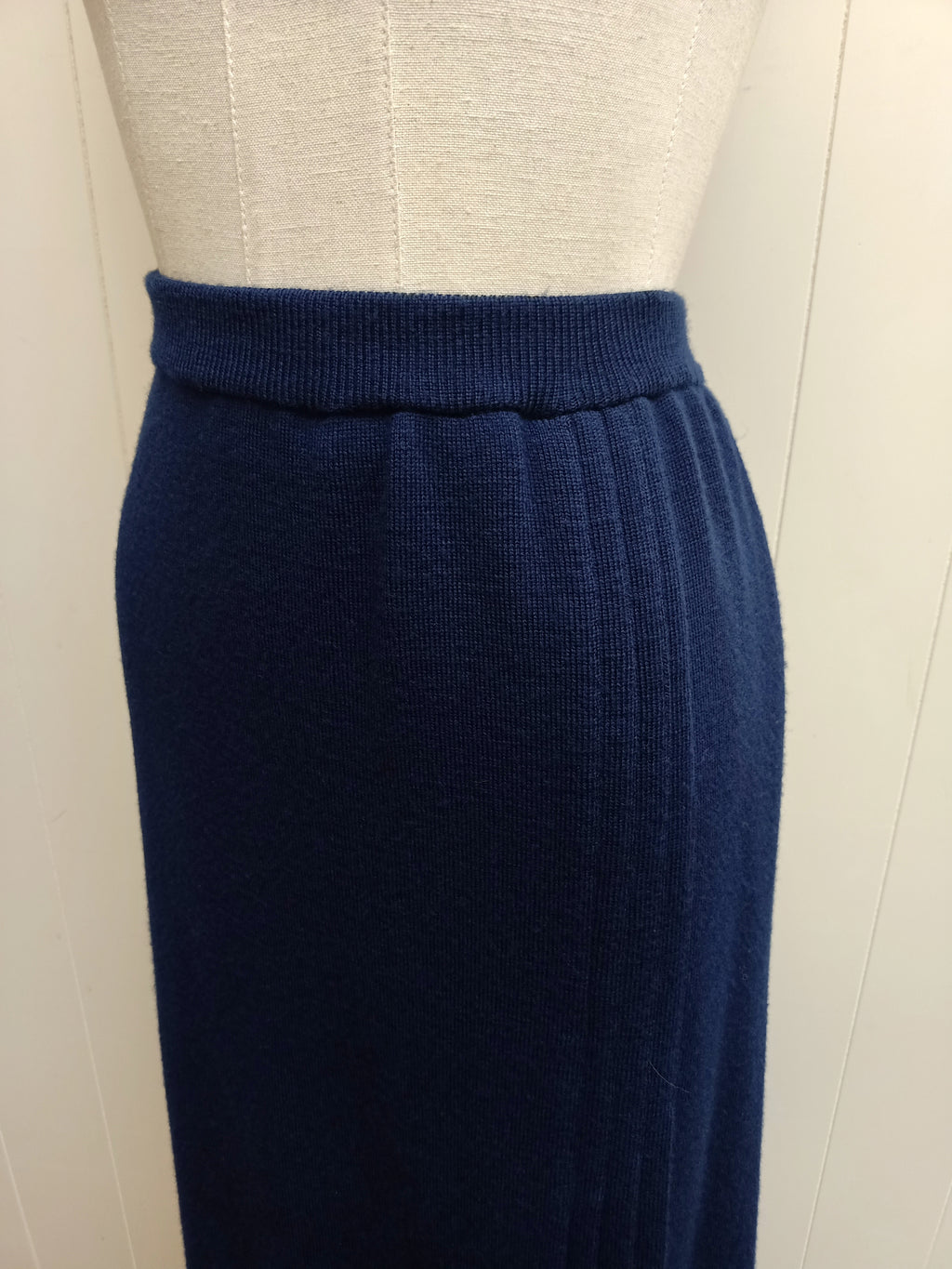 Vintage Glengyle Merino Knit Skirt