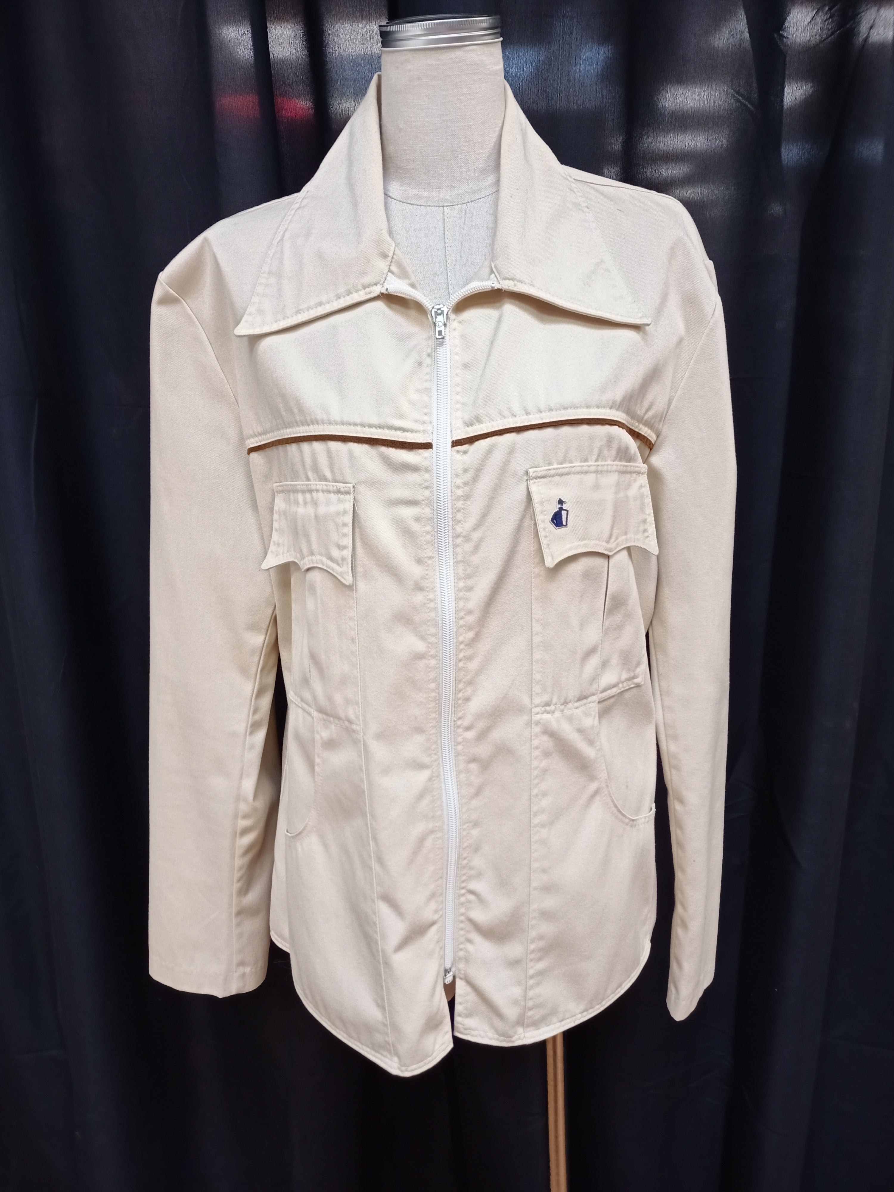 Jacket Cream Bomber Jacket