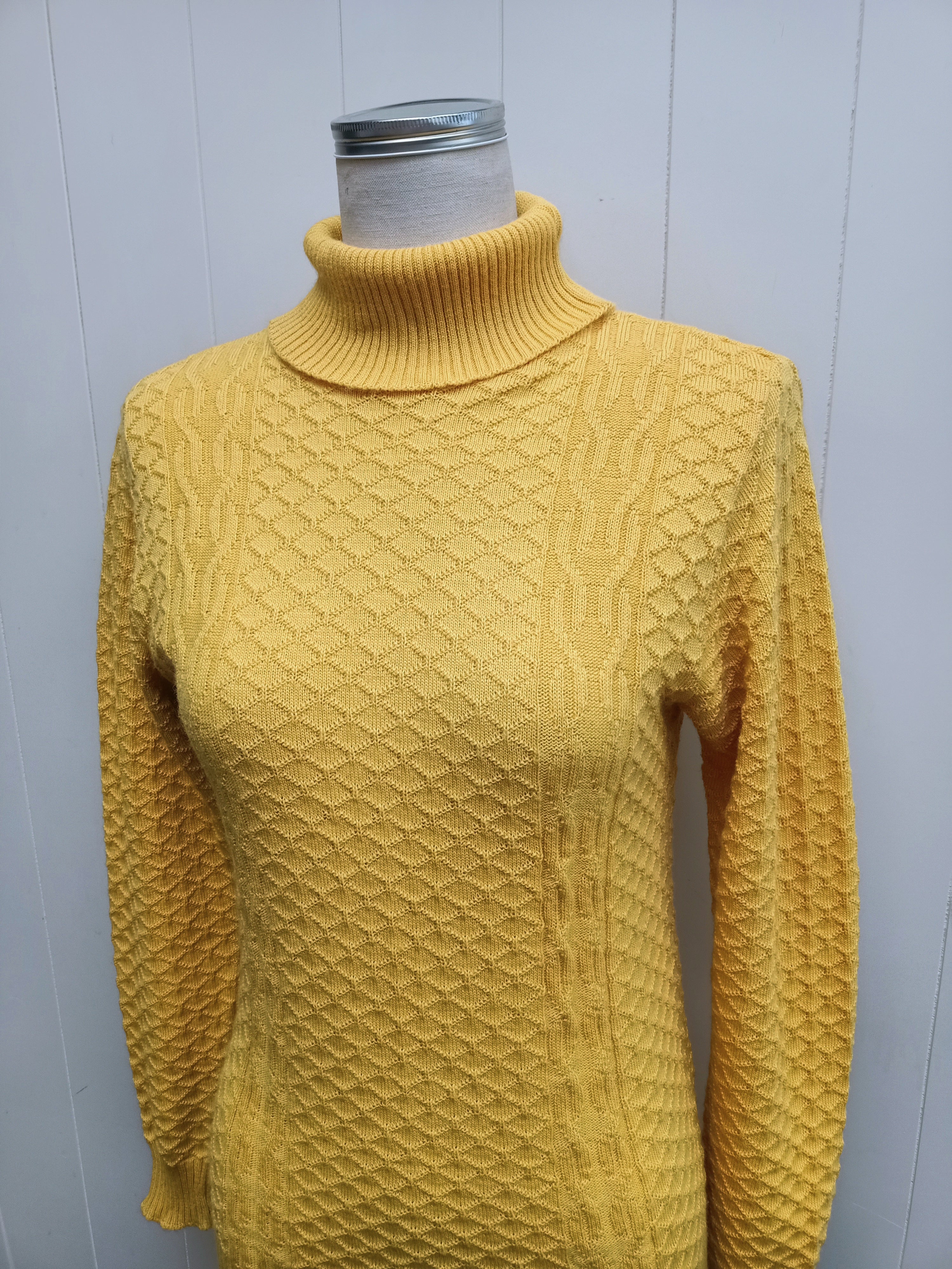 Vintage Lindsay Royal Yellow Sweater