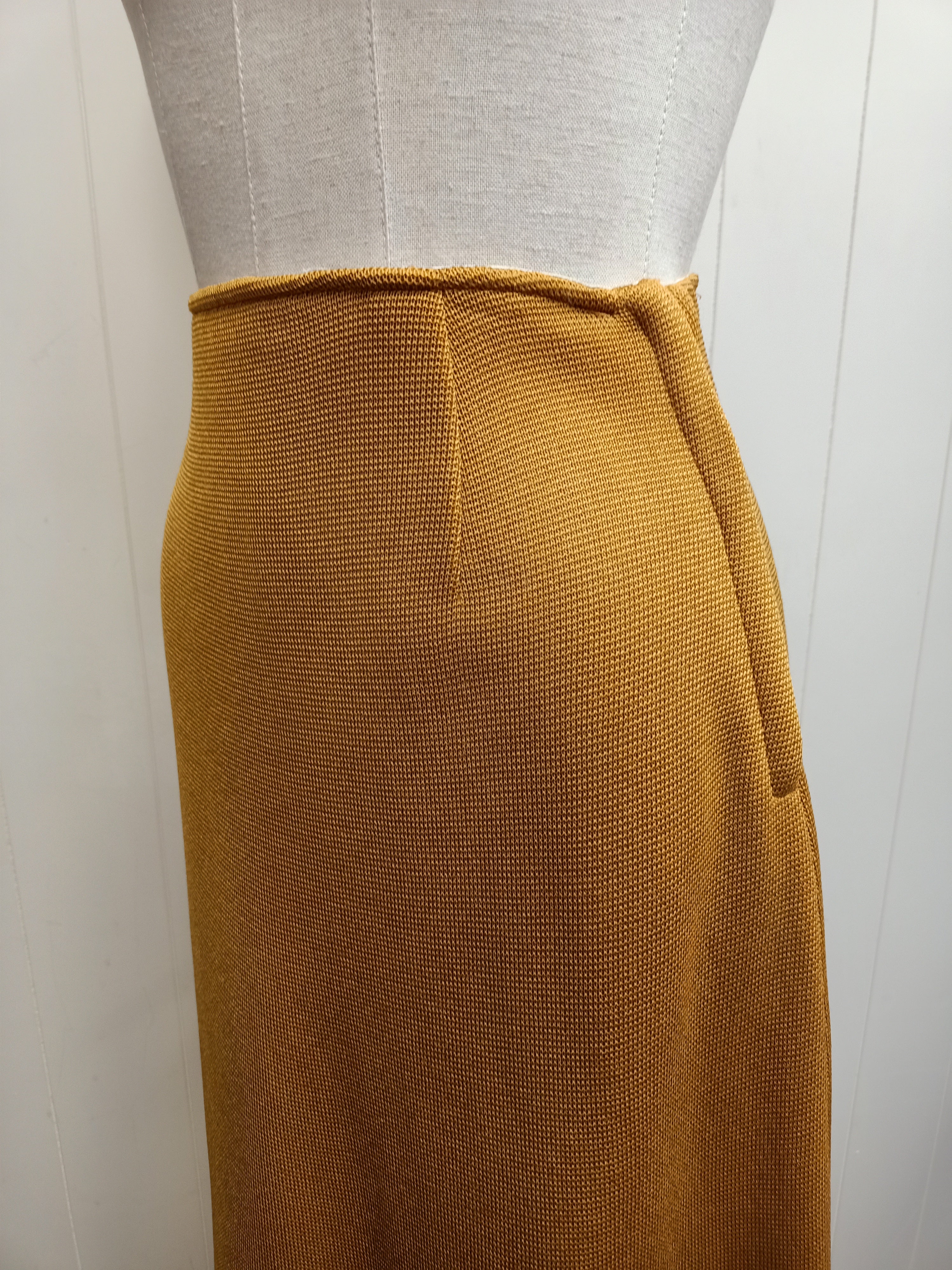 Vintage Mustard Skirt
