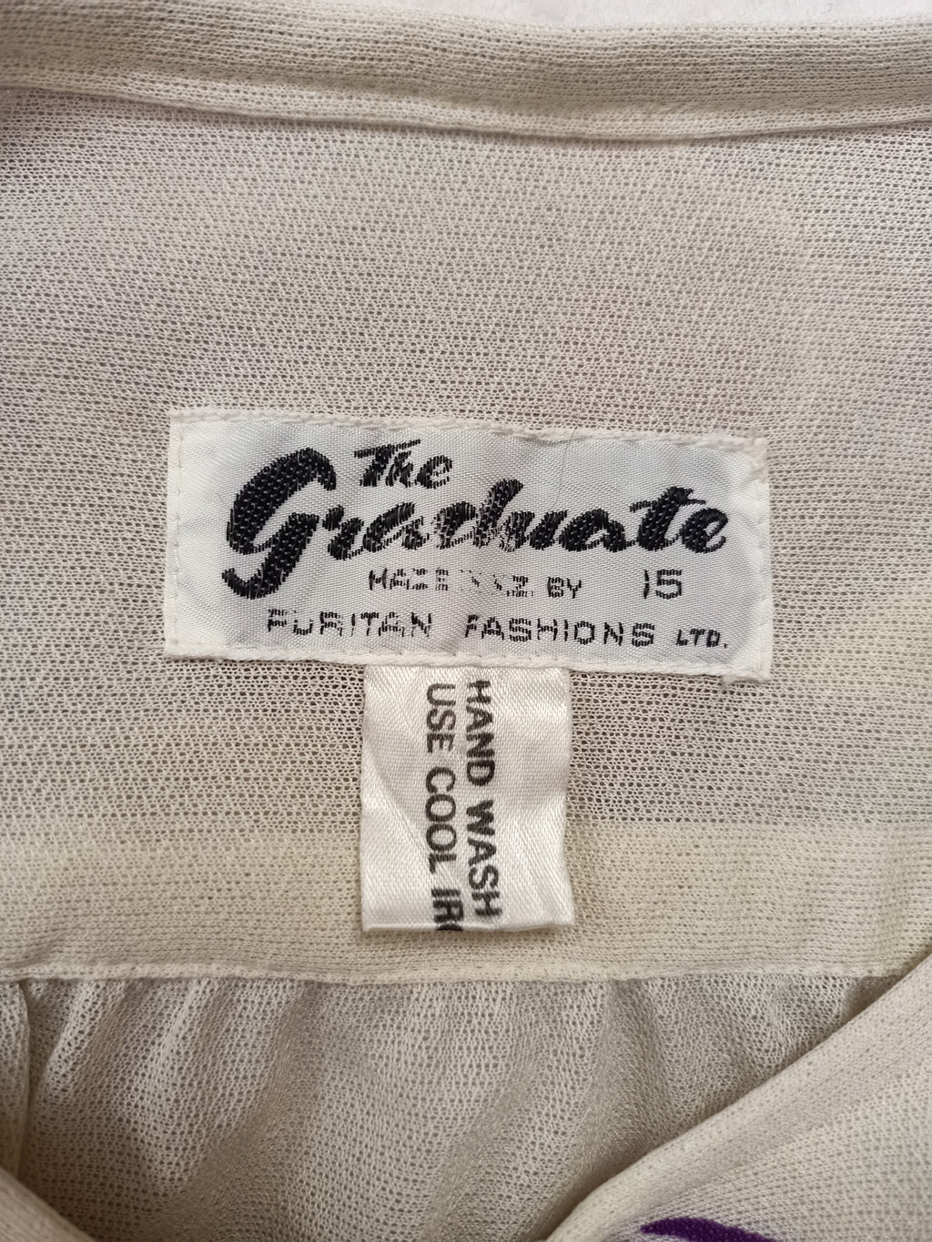 Vintage The Graduate Mesh Floral Shirt