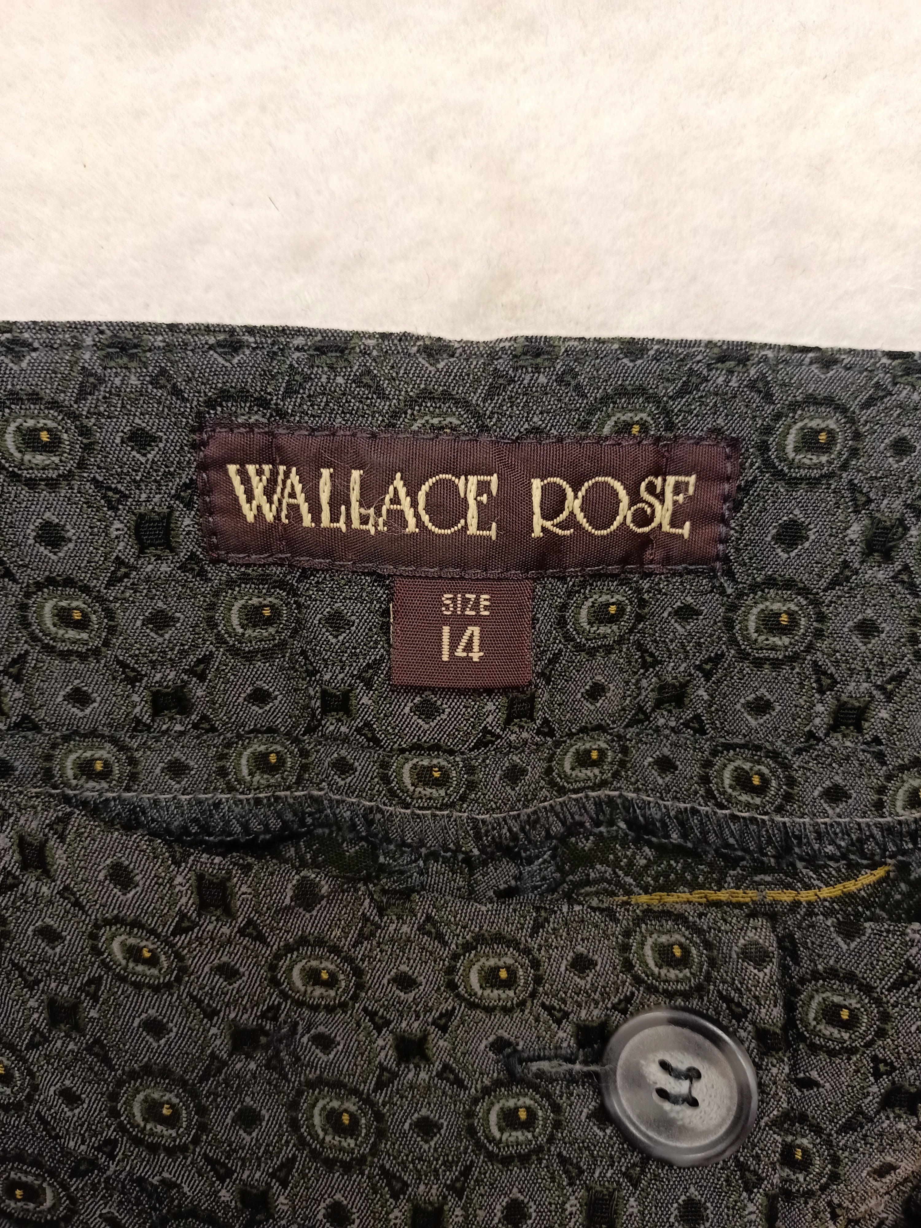 Wallace Rose Grey Medallion Pants