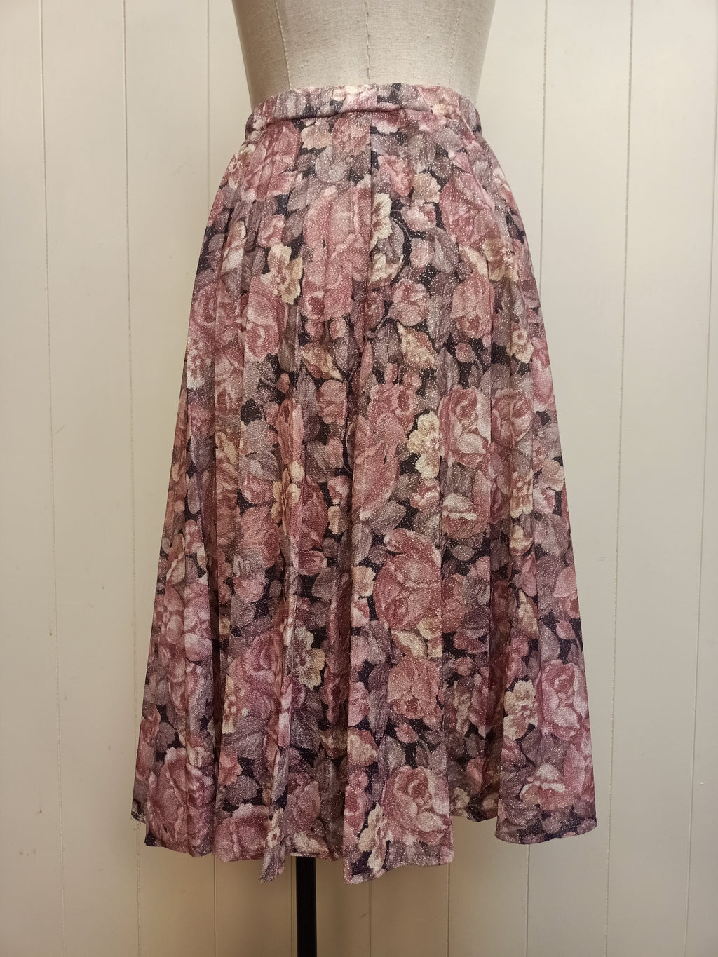 Vintage Sarah Leigh Floral Sparkle Co-Ord Set