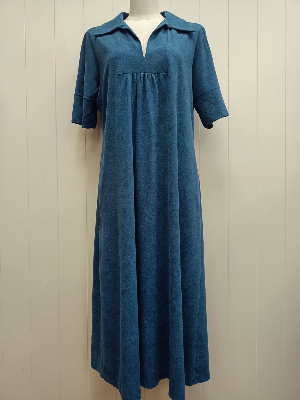 Vintage Osti Fashions Teal Dress