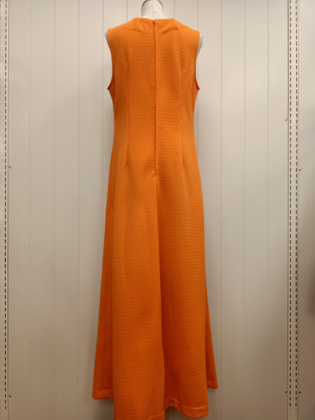 Vintage Orange Maxi Dress
