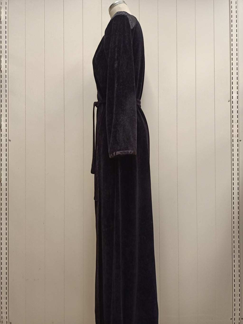 Vintage Je T'Aime Velvet Robe