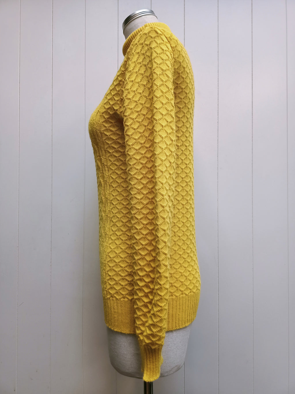 Vintage Lindsay Royal Yellow Sweater