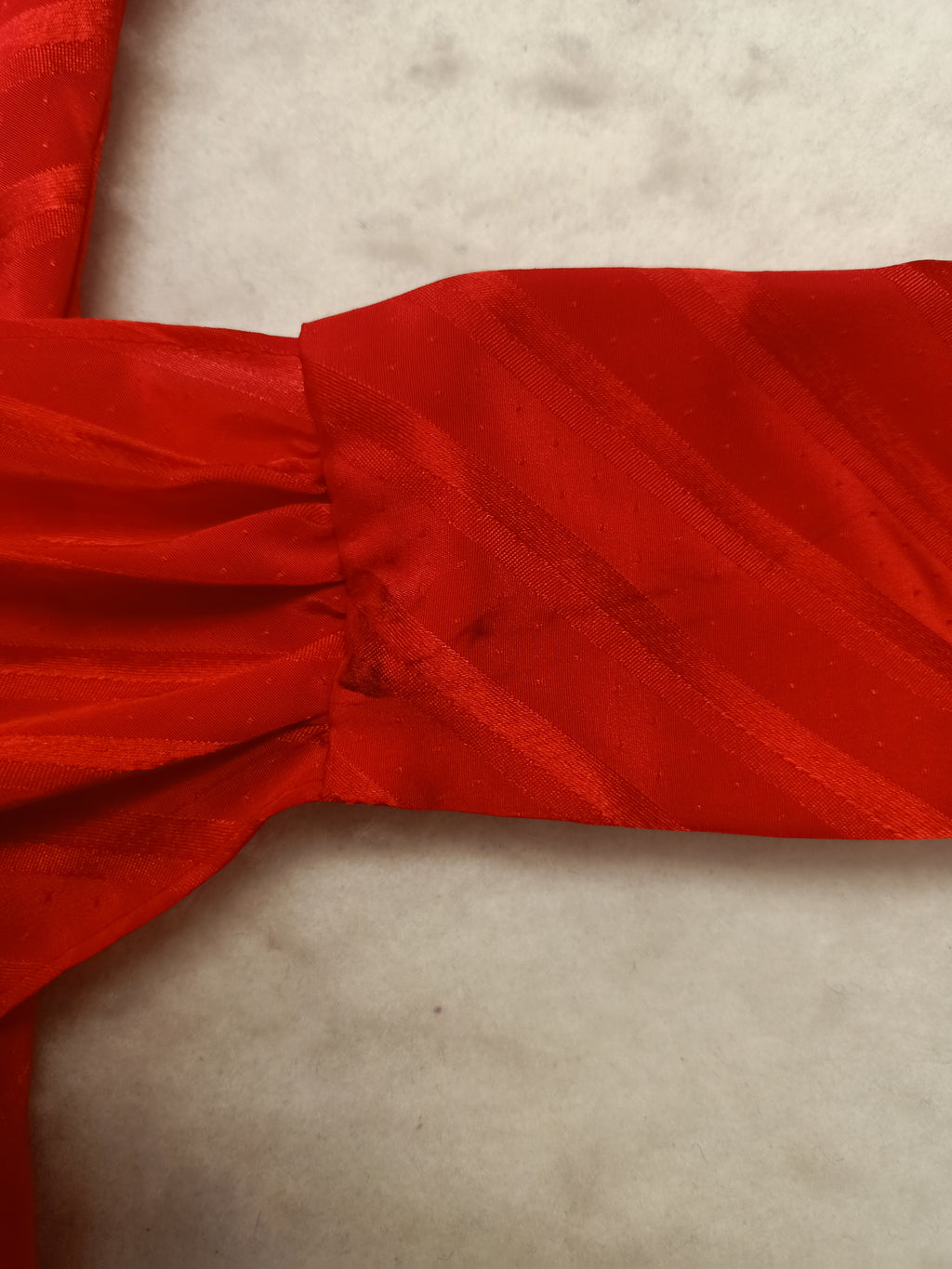 Vintage Lichfield Copperfield Satin Stripe Dress