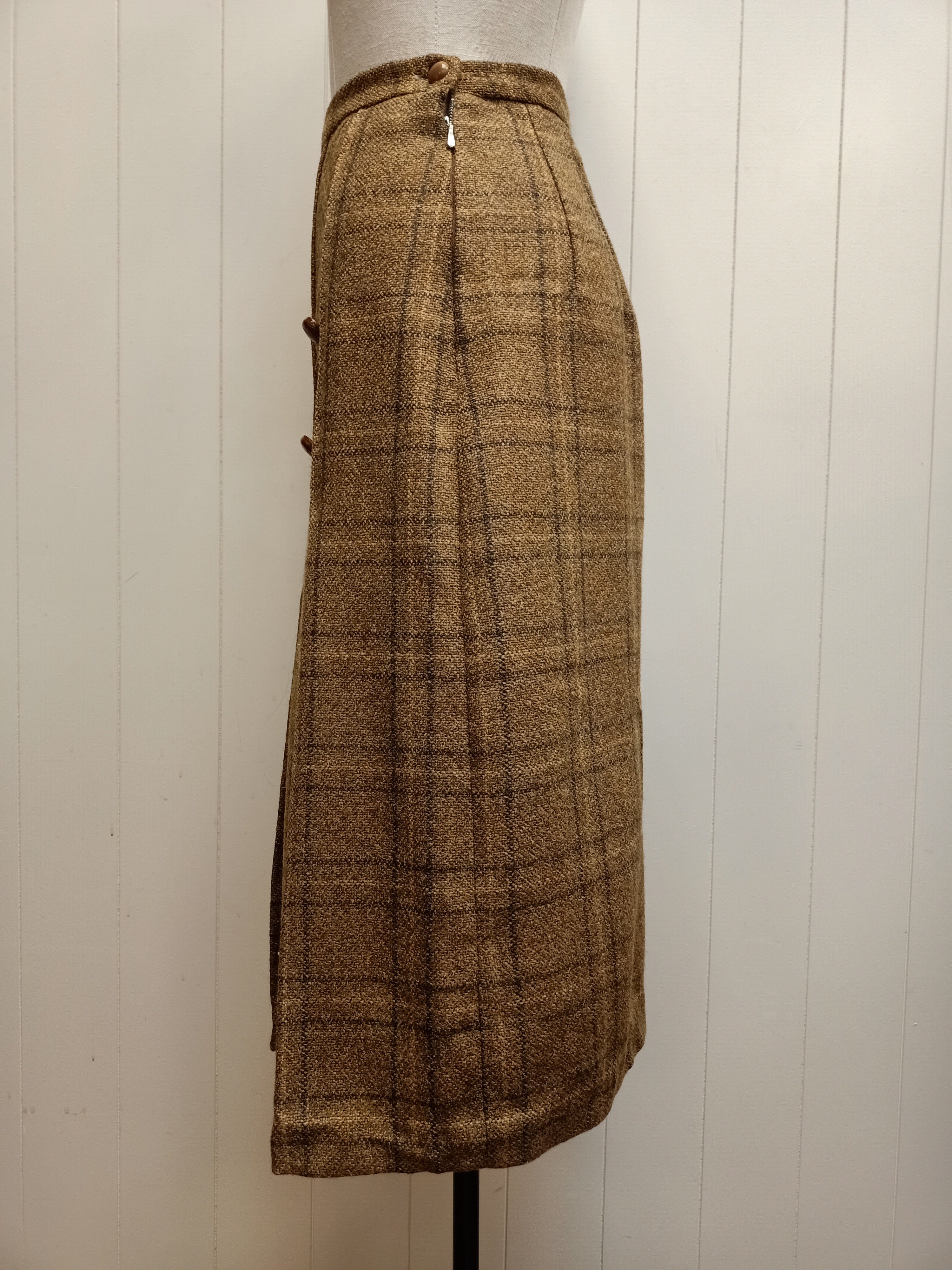 Vintage Stylemaster Scotland Wool Skirt