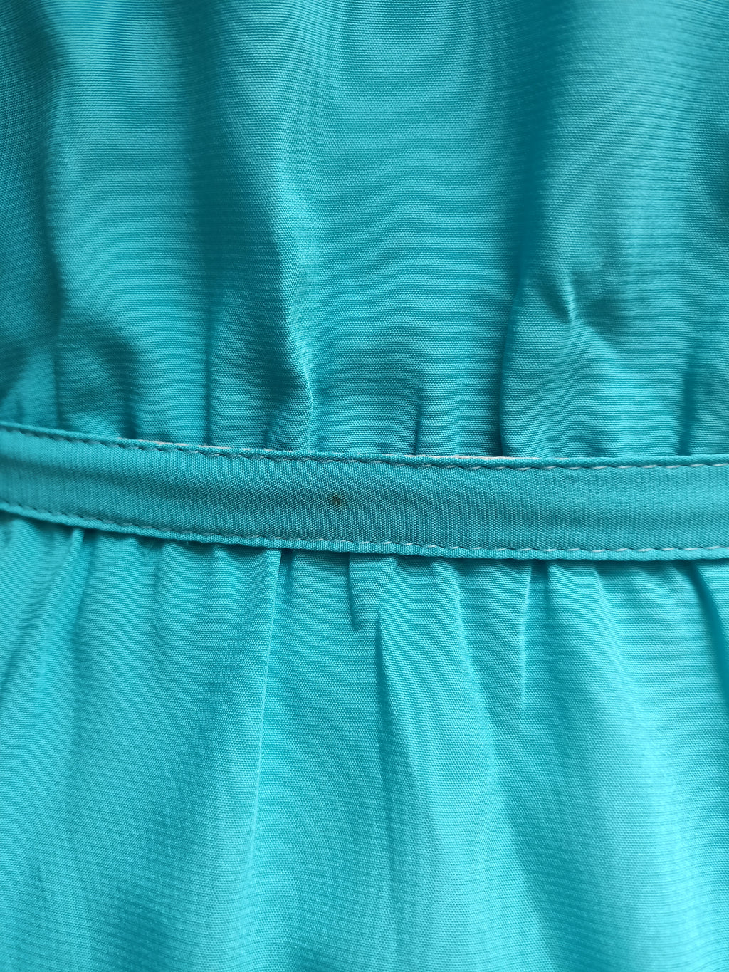 Vintage Turquoise & Pearl Dress