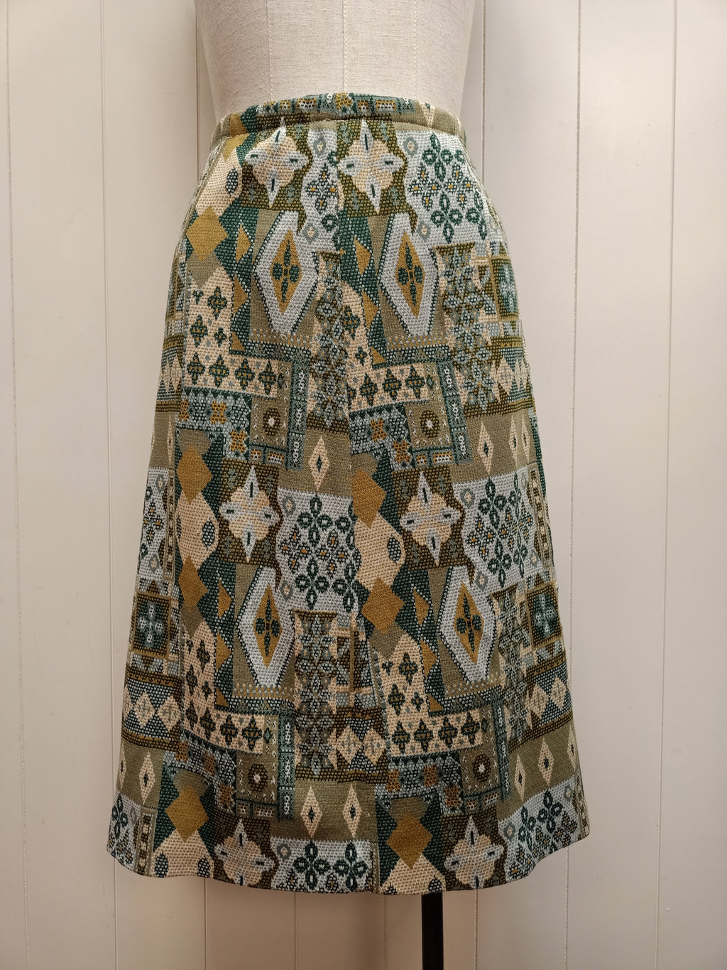 Vintage Mosaic Skirt