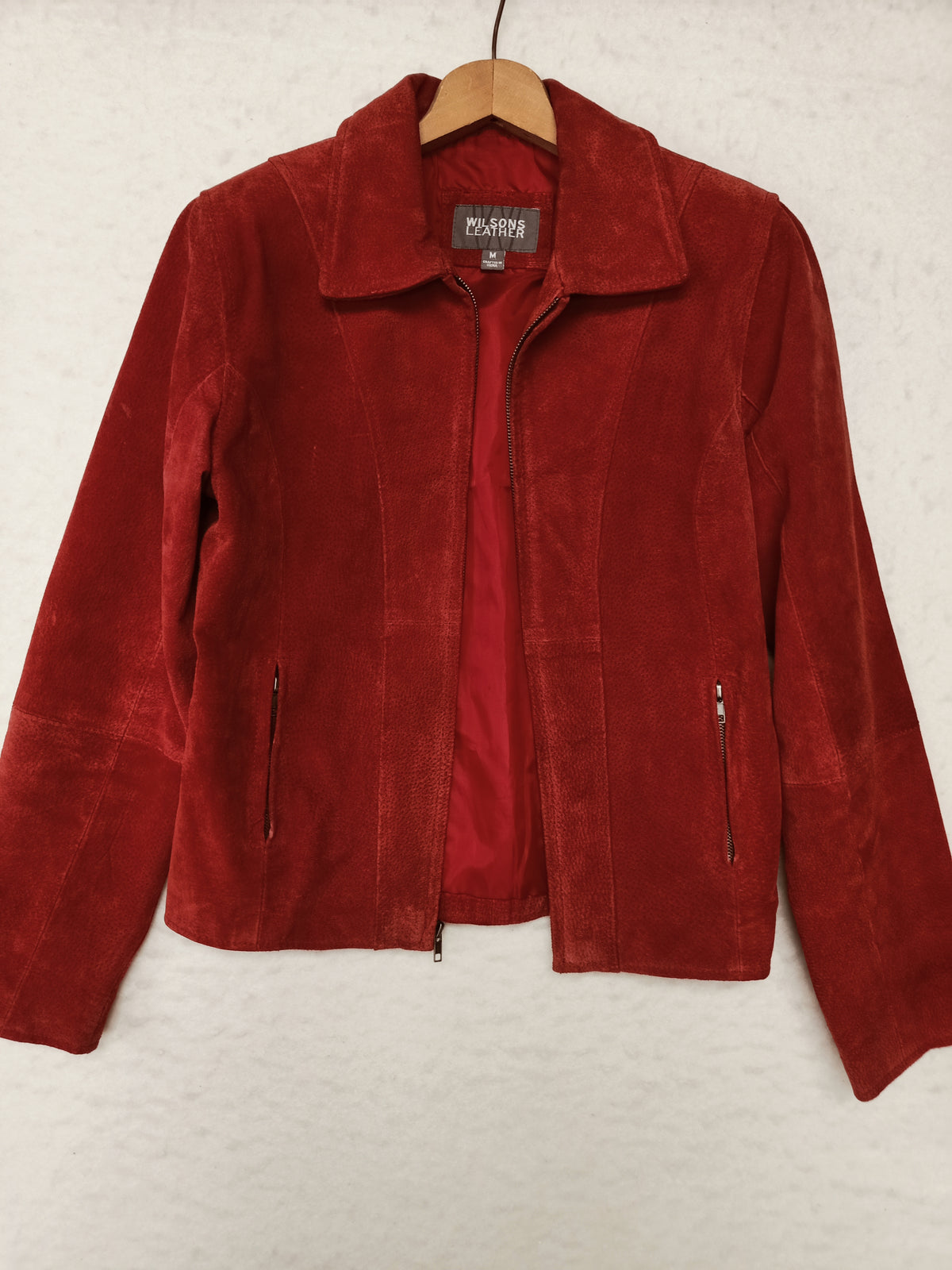 Wilson's Leather Red Jacket