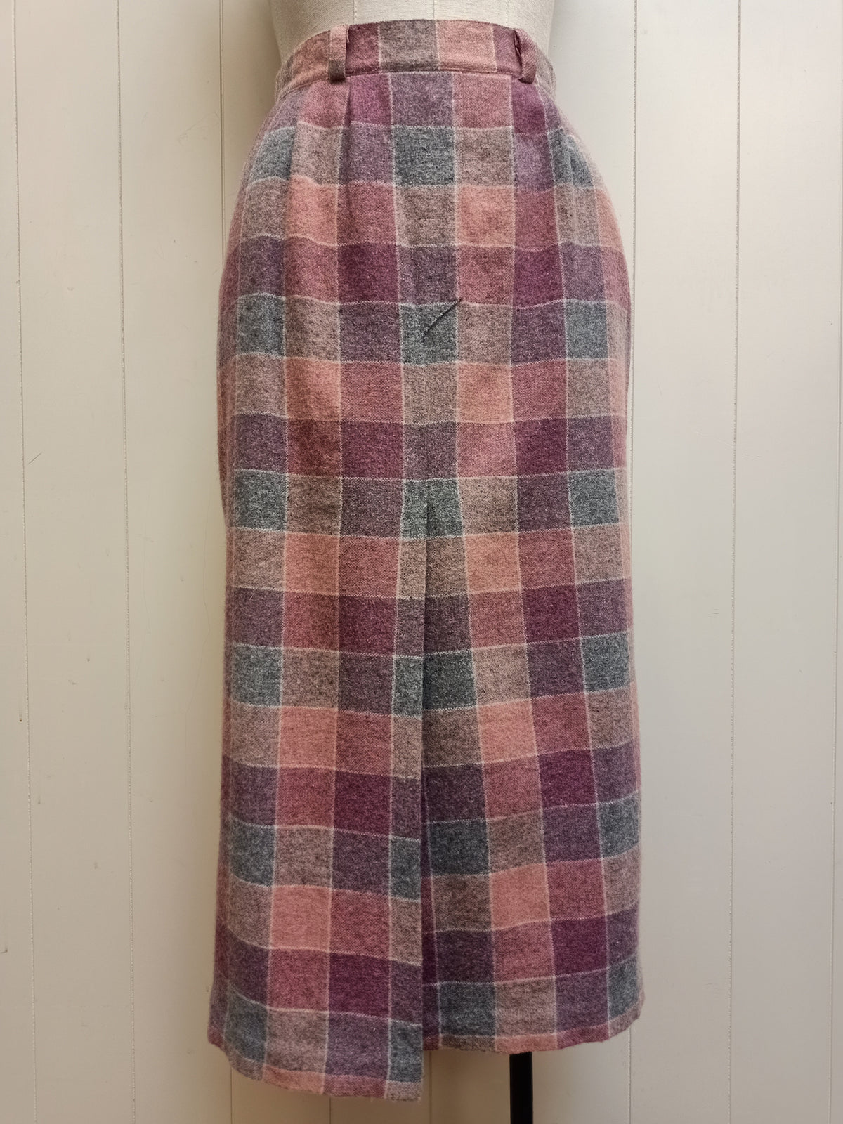 Vintage Aldworth Pink Plaid Skirt