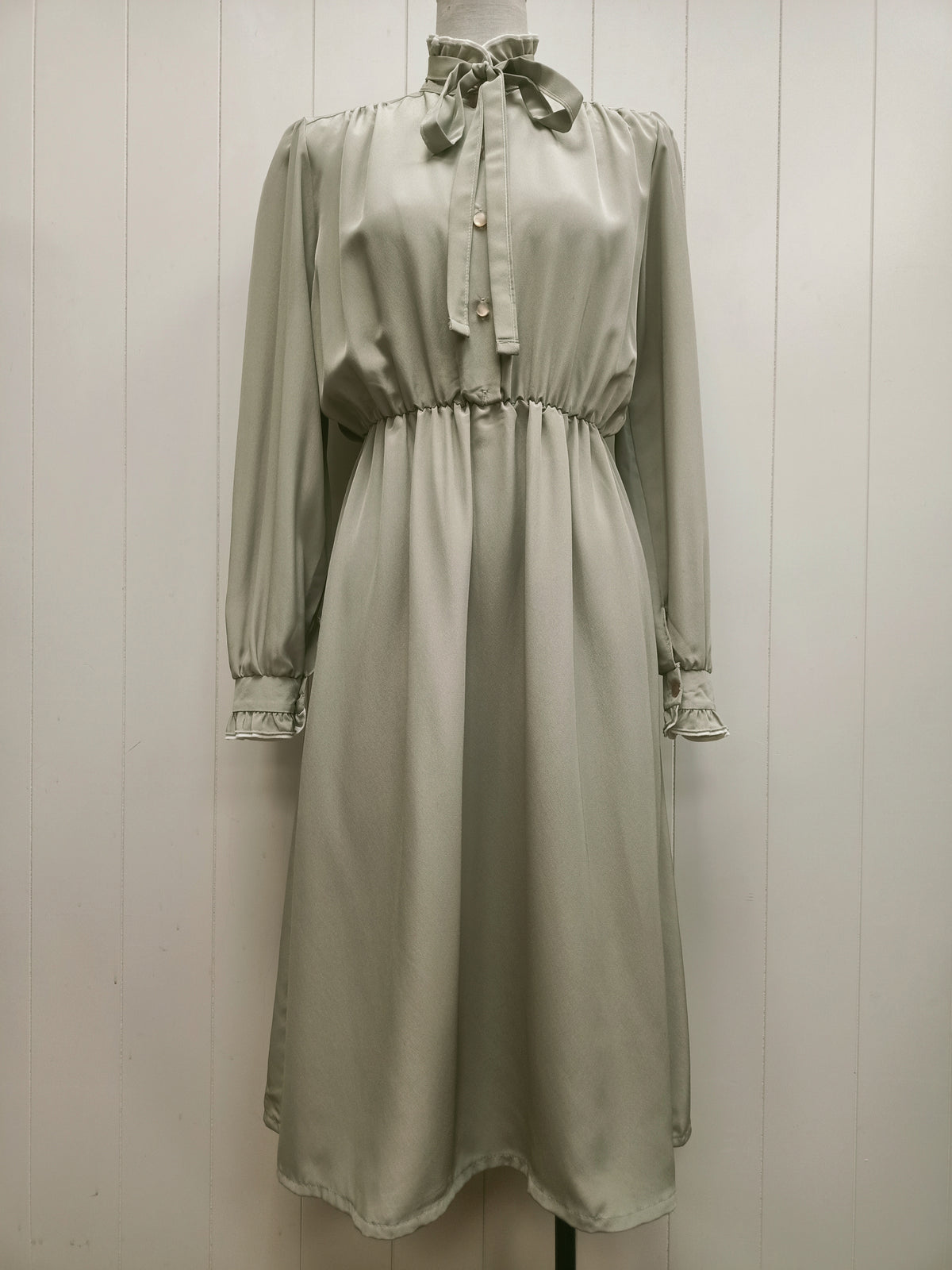 Vintage Pascalle Green Dress