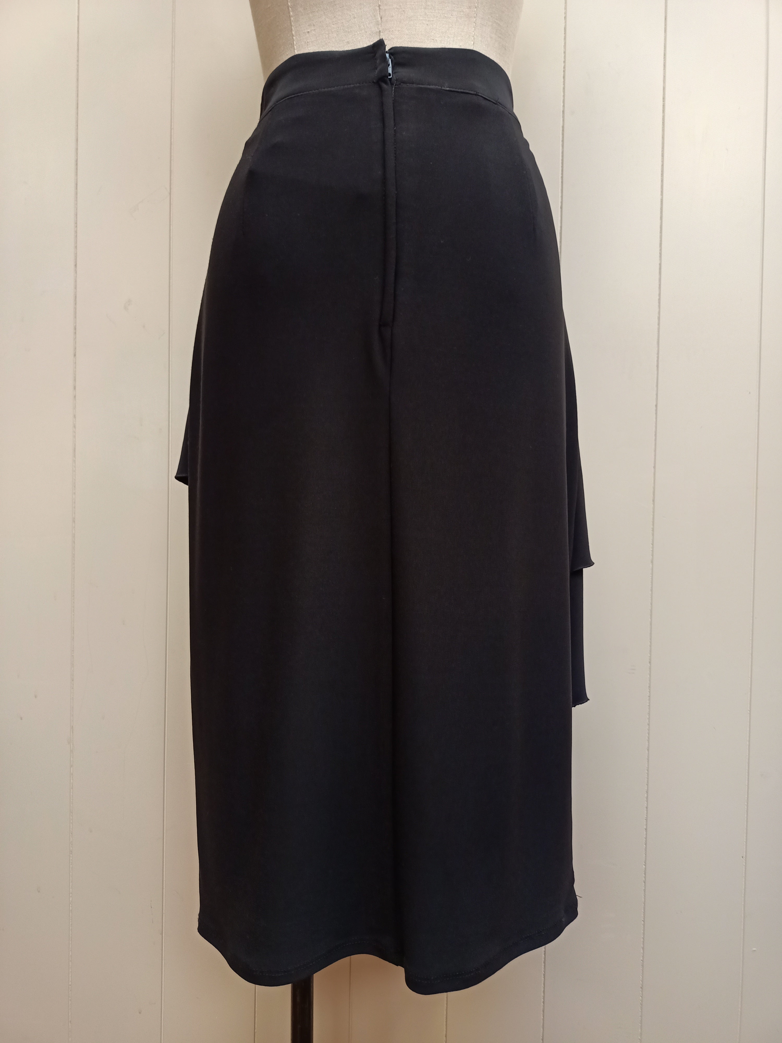 Vintage Rubi Michel Ruffle Pencil Skirt