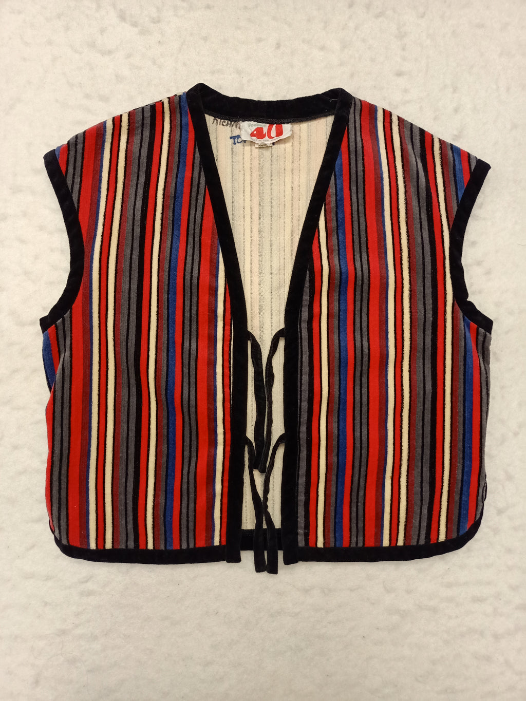 Vintage Fashion 4U Striped Vest