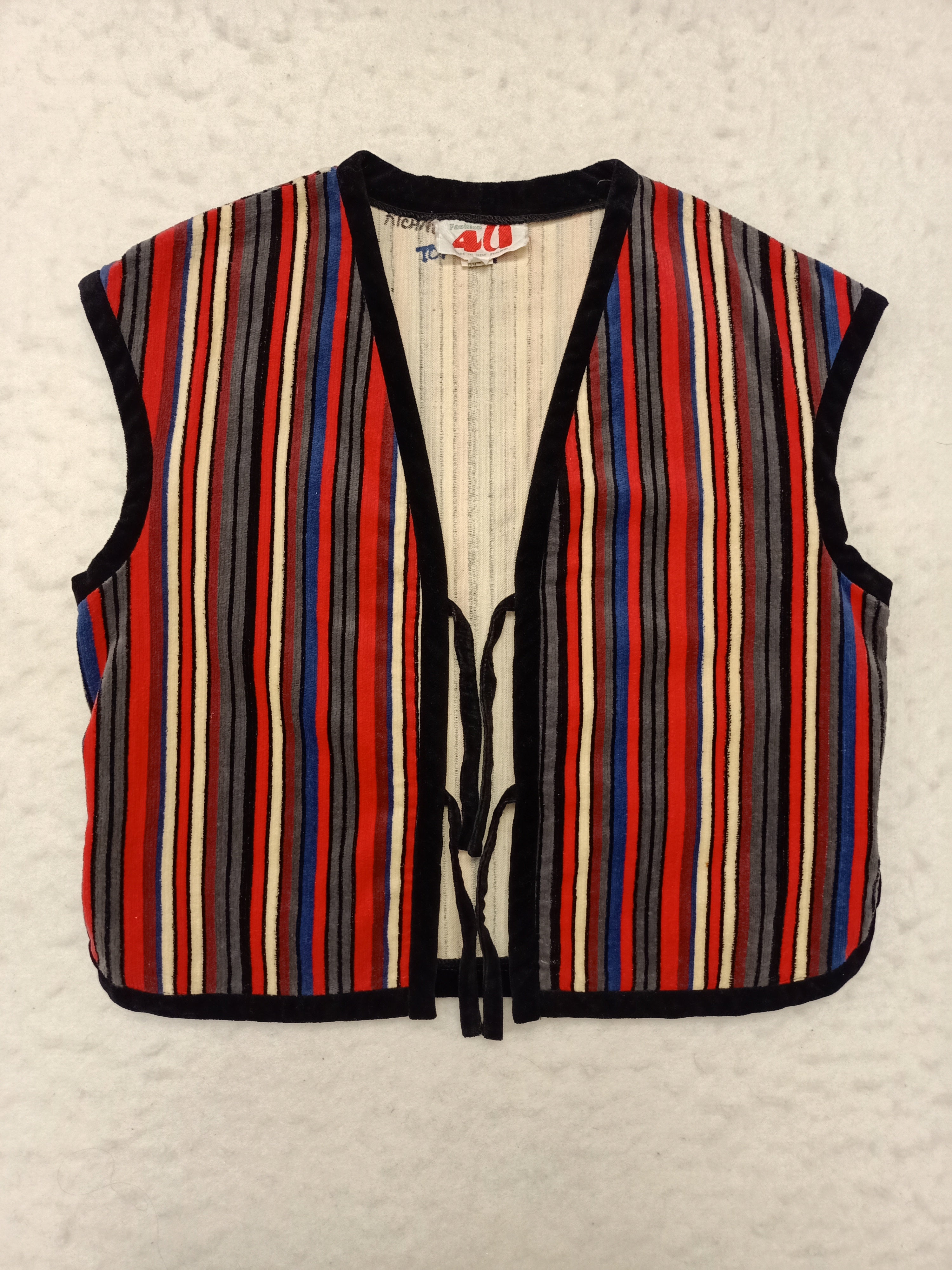 Vintage Fashion 4U Striped Vest