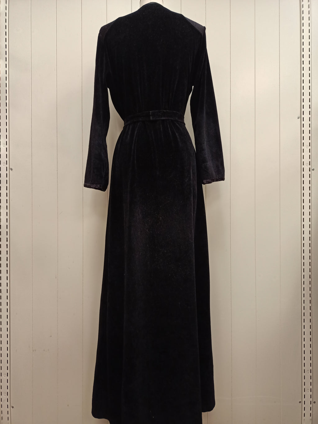 Vintage Je T'Aime Velvet Robe