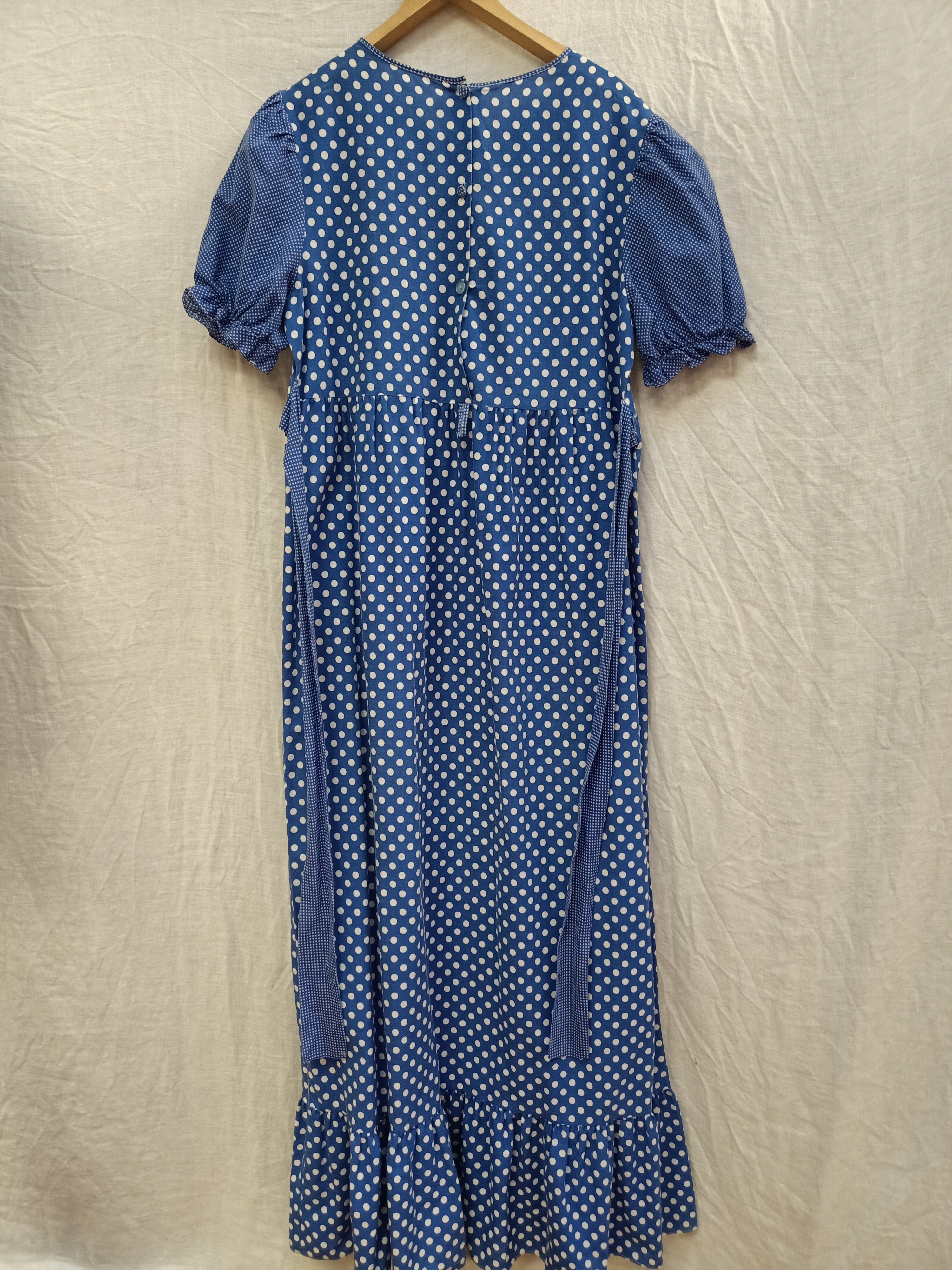 Vintage Blue Prairie Dress