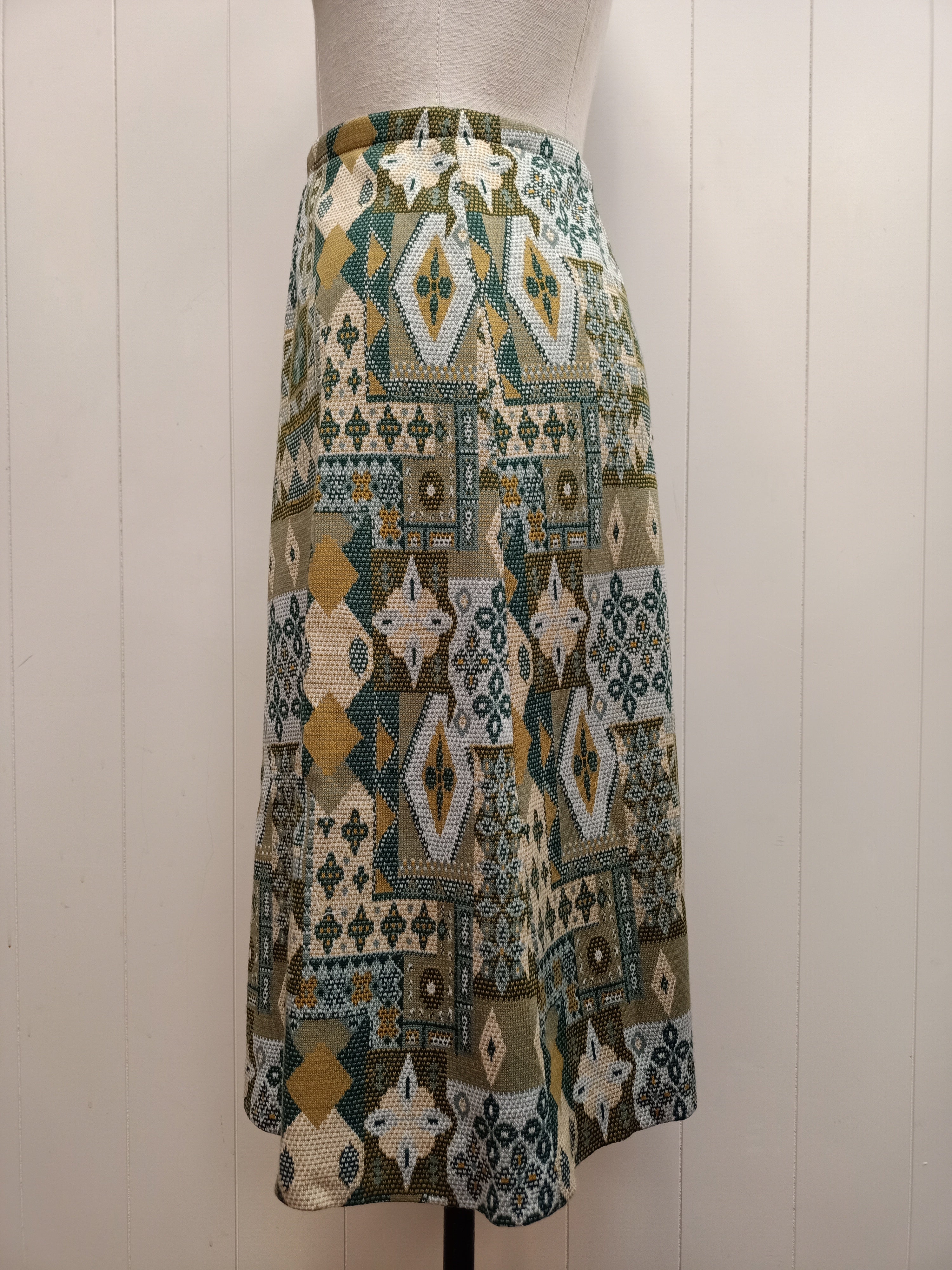 Vintage Mosaic Skirt