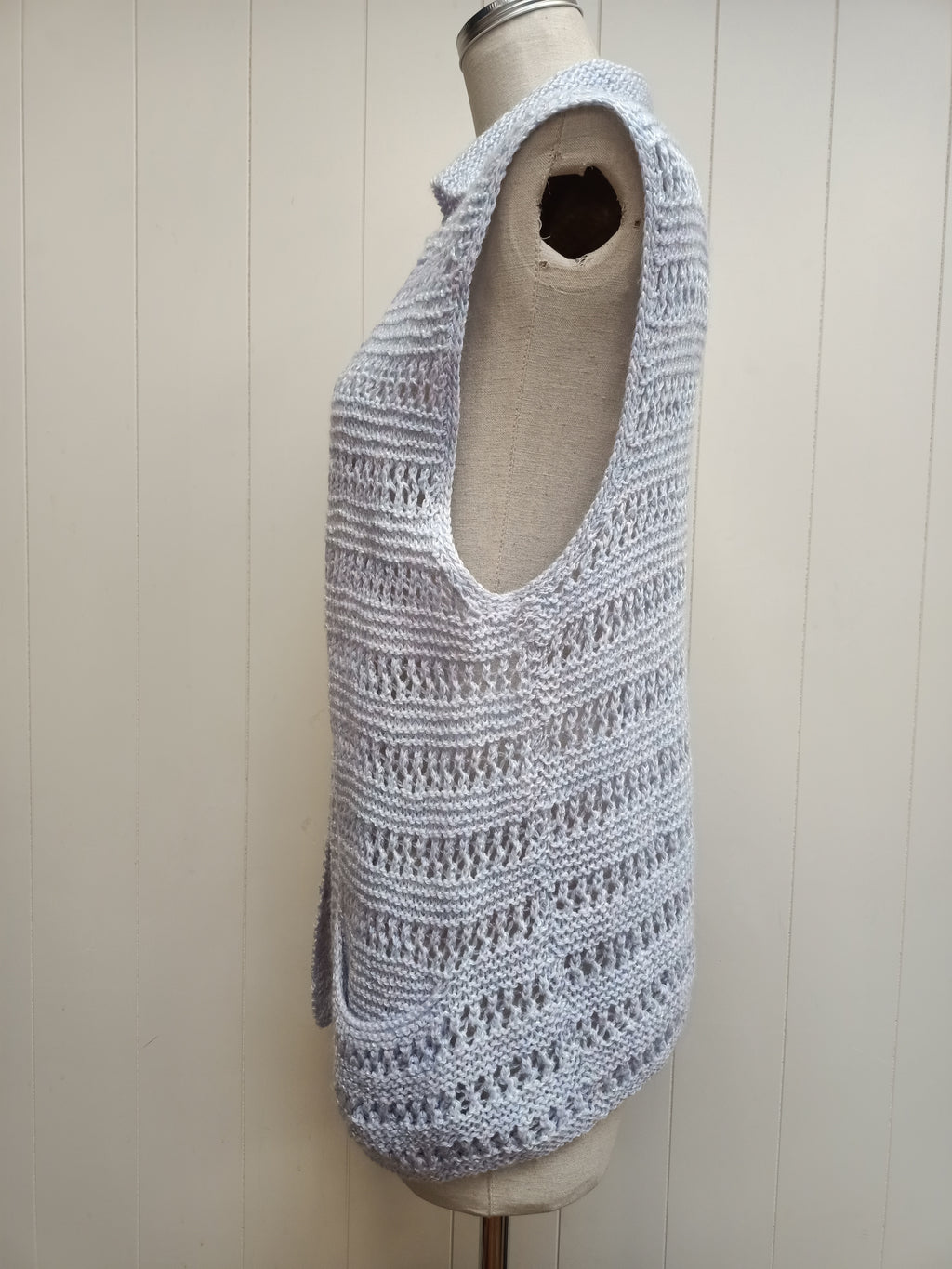 Vintage Pastel Knit Vest