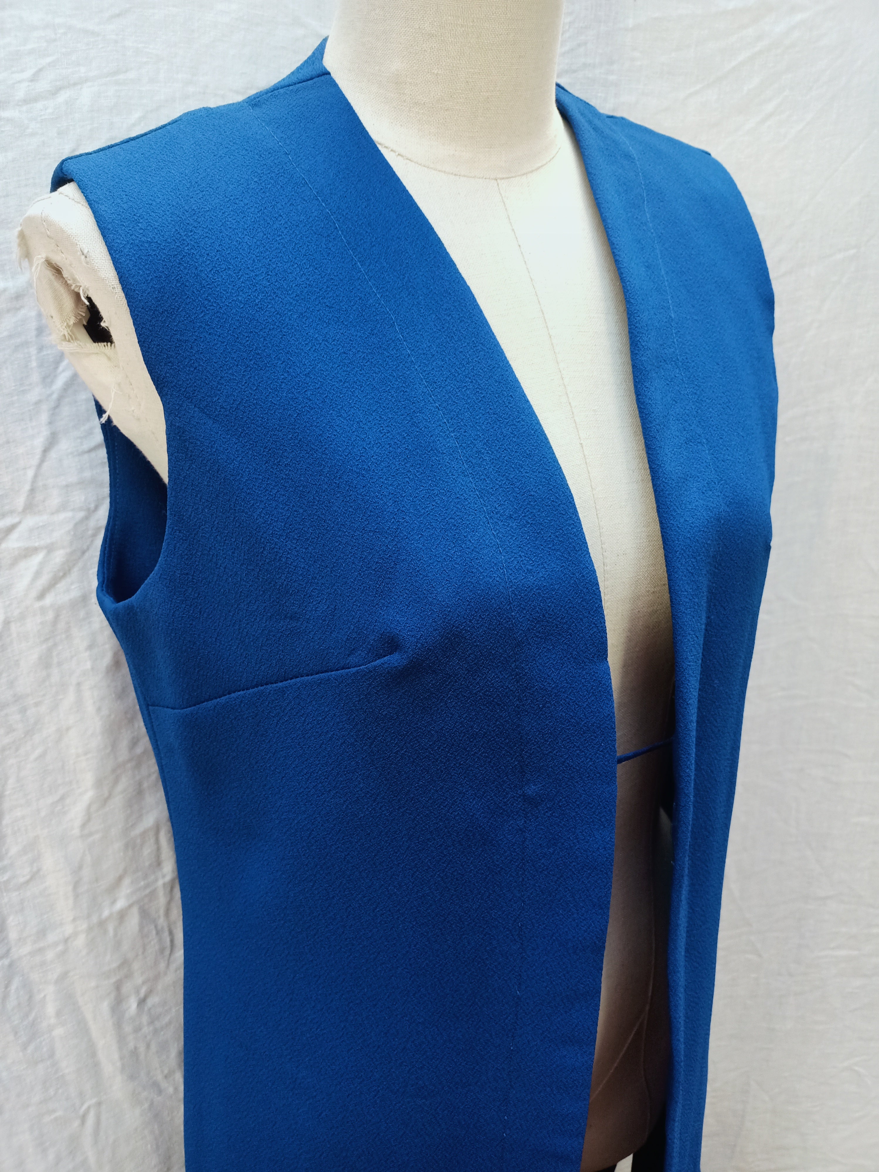 Vintage Sleeveless Overcoat