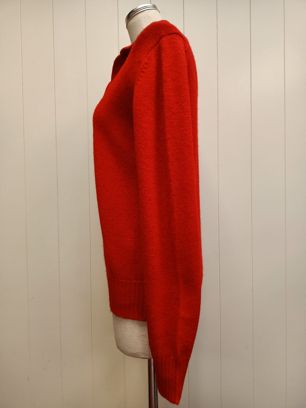 Vintage Red Knit Sweater