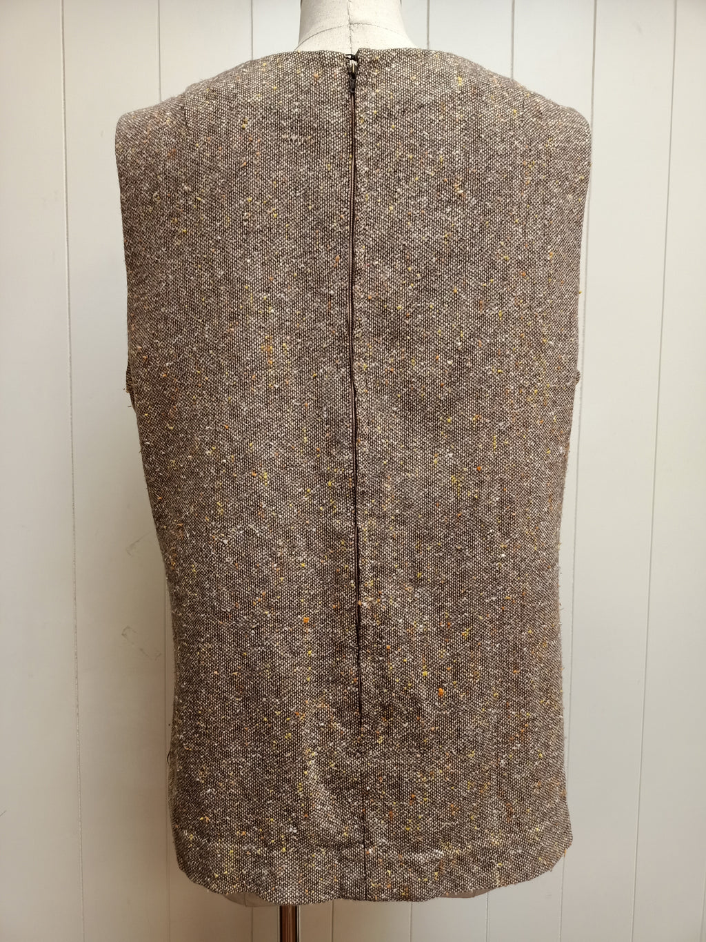 Vintage Brown Slub Shirt