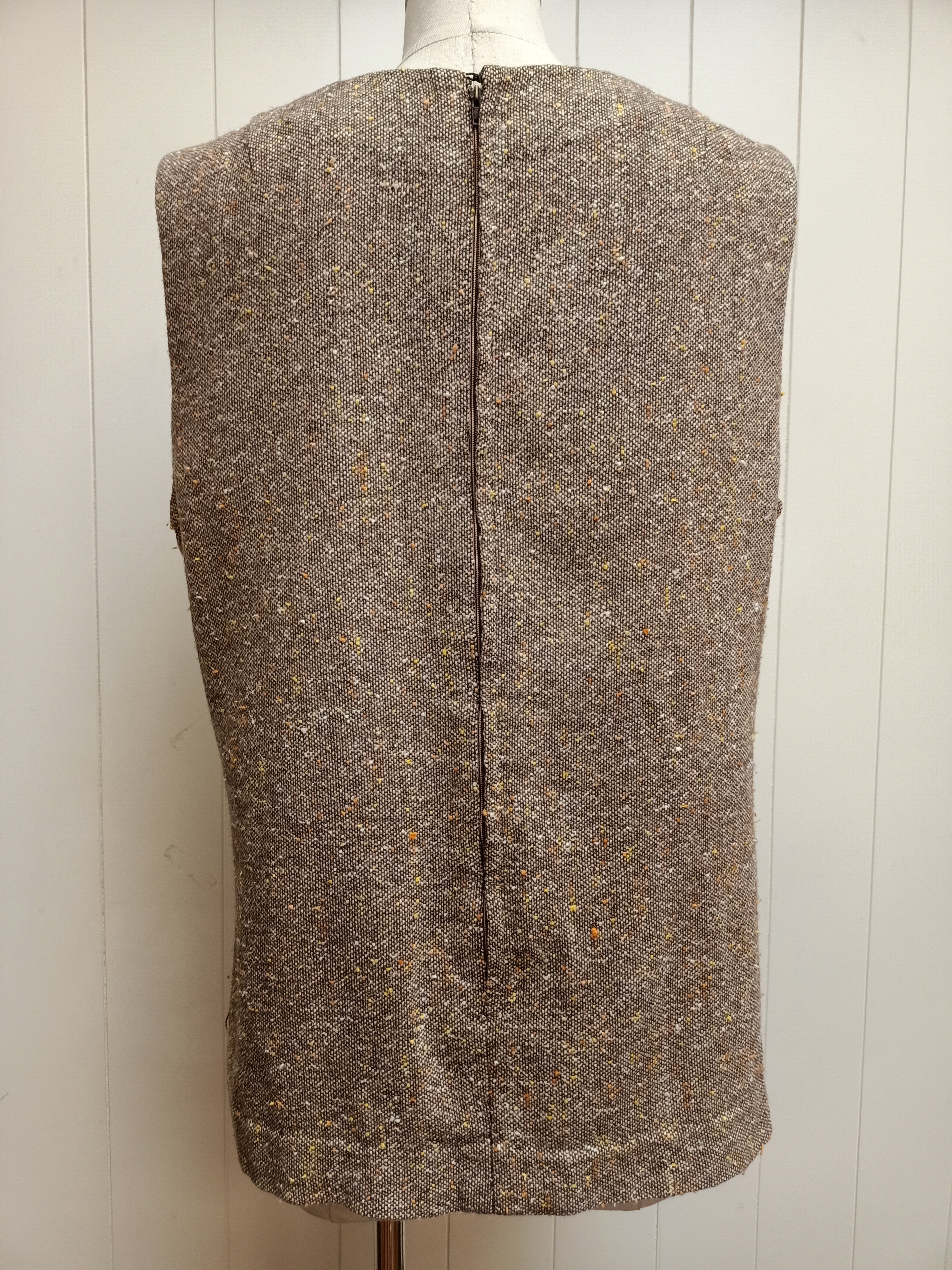 Vintage Brown Slub Shirt