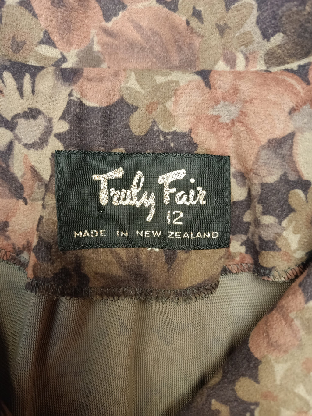 Vintage Truly Fair Floral Shirt