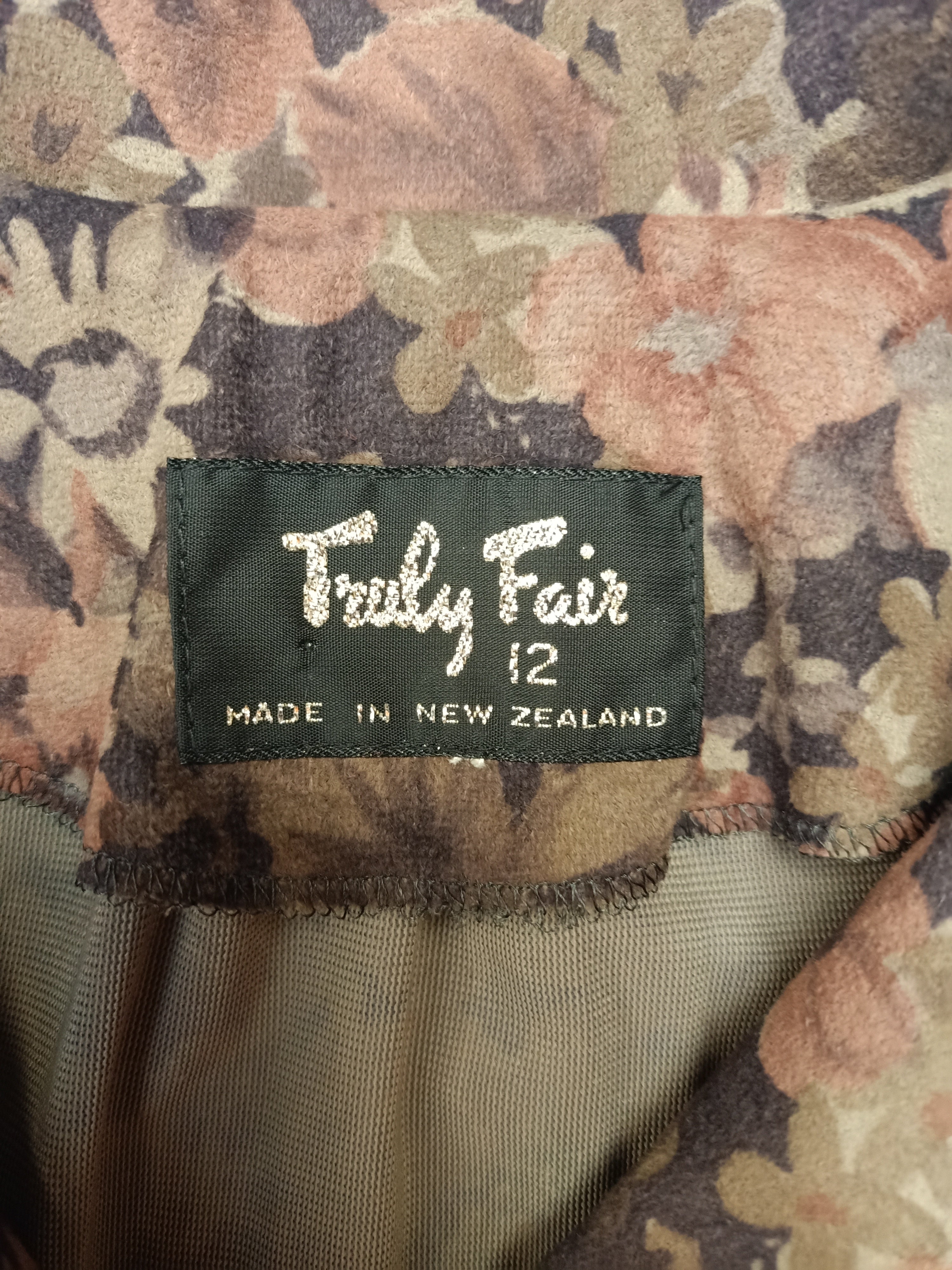 Vintage Truly Fair Floral Shirt