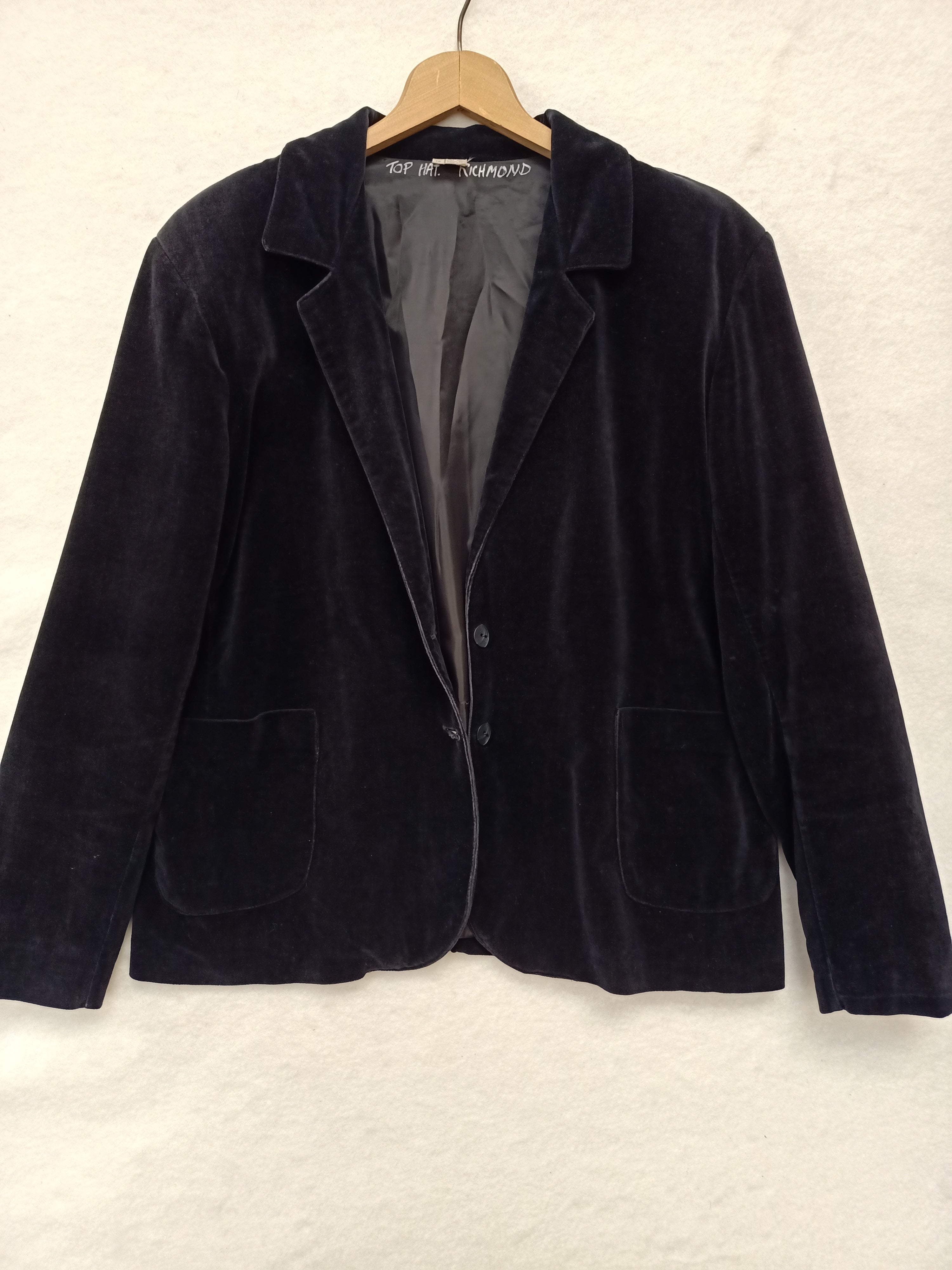 Vintage Black Velvet Jacket