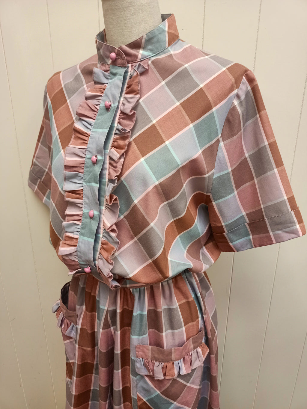 Vintage Frankie Plaid Dress