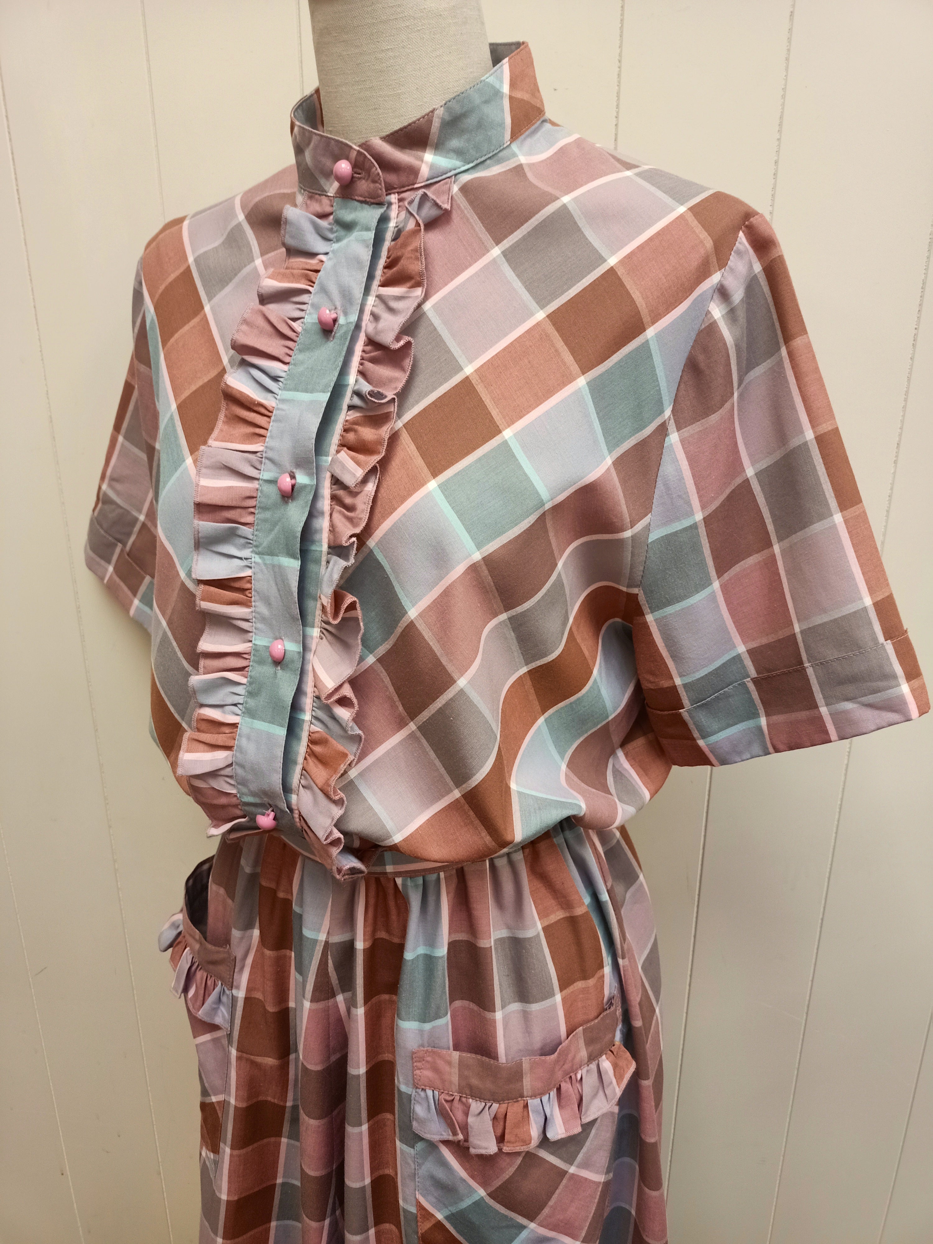 Vintage Frankie Plaid Dress