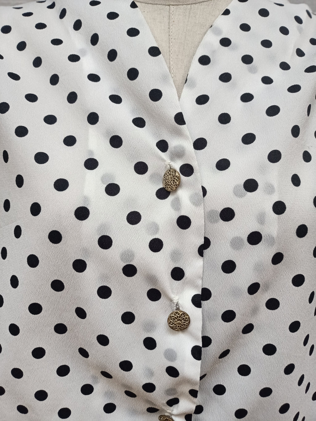 Vintage Polka Dot Shirt