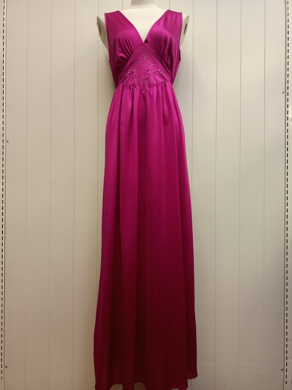 Vintage Intrigue Fuchsia Nightie