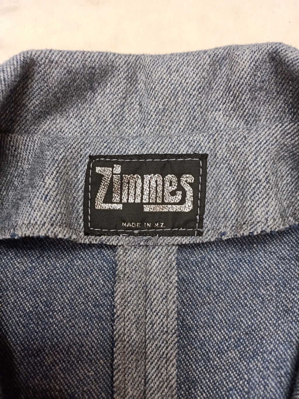 Vintage Zimmes Twill Blazer