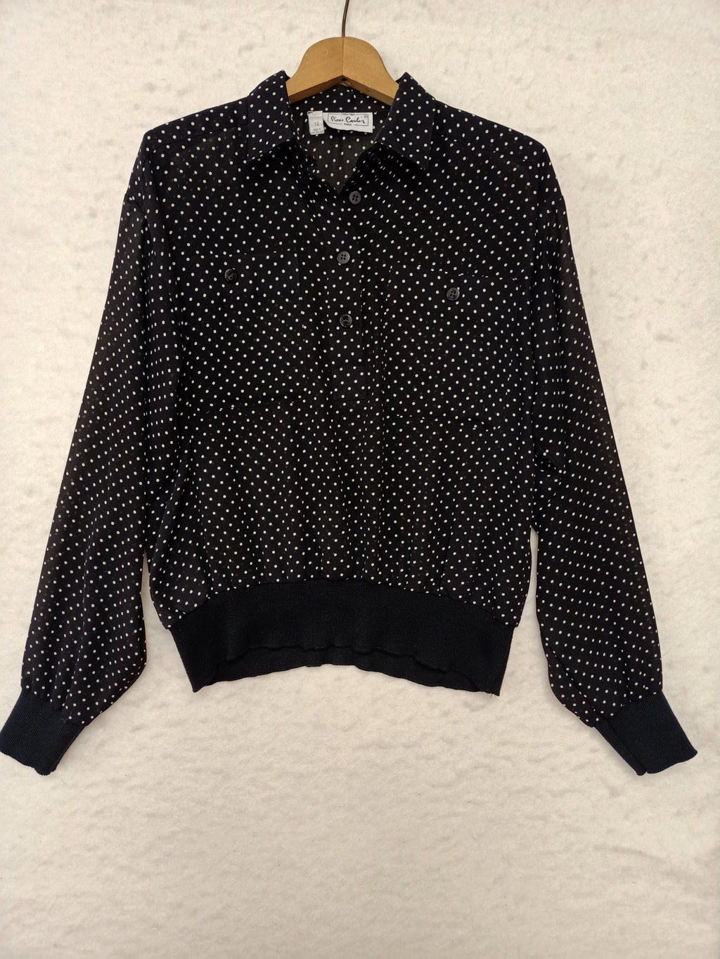 Vintage Pierre Cardin Polka Dot Shirt