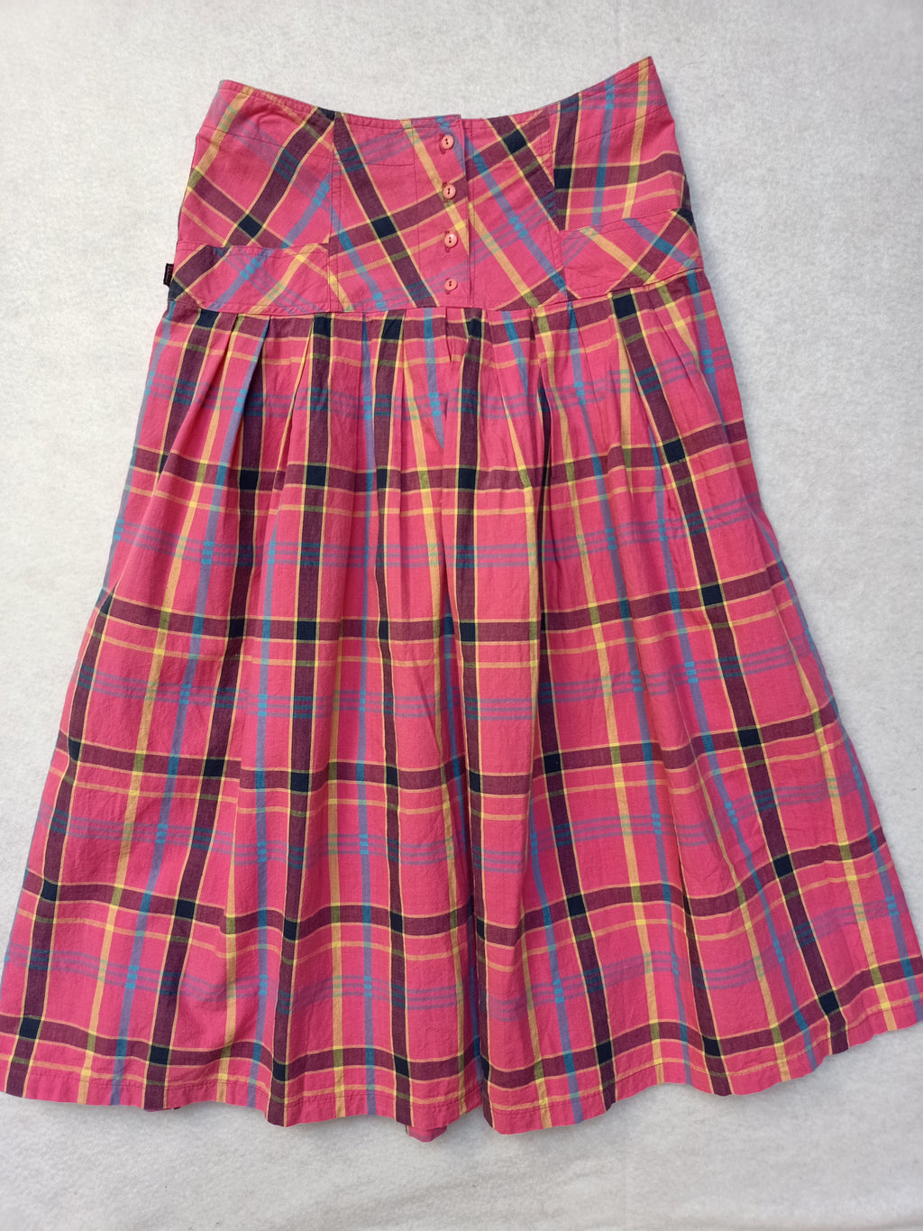 Vintage Kiss Checkered Skirt