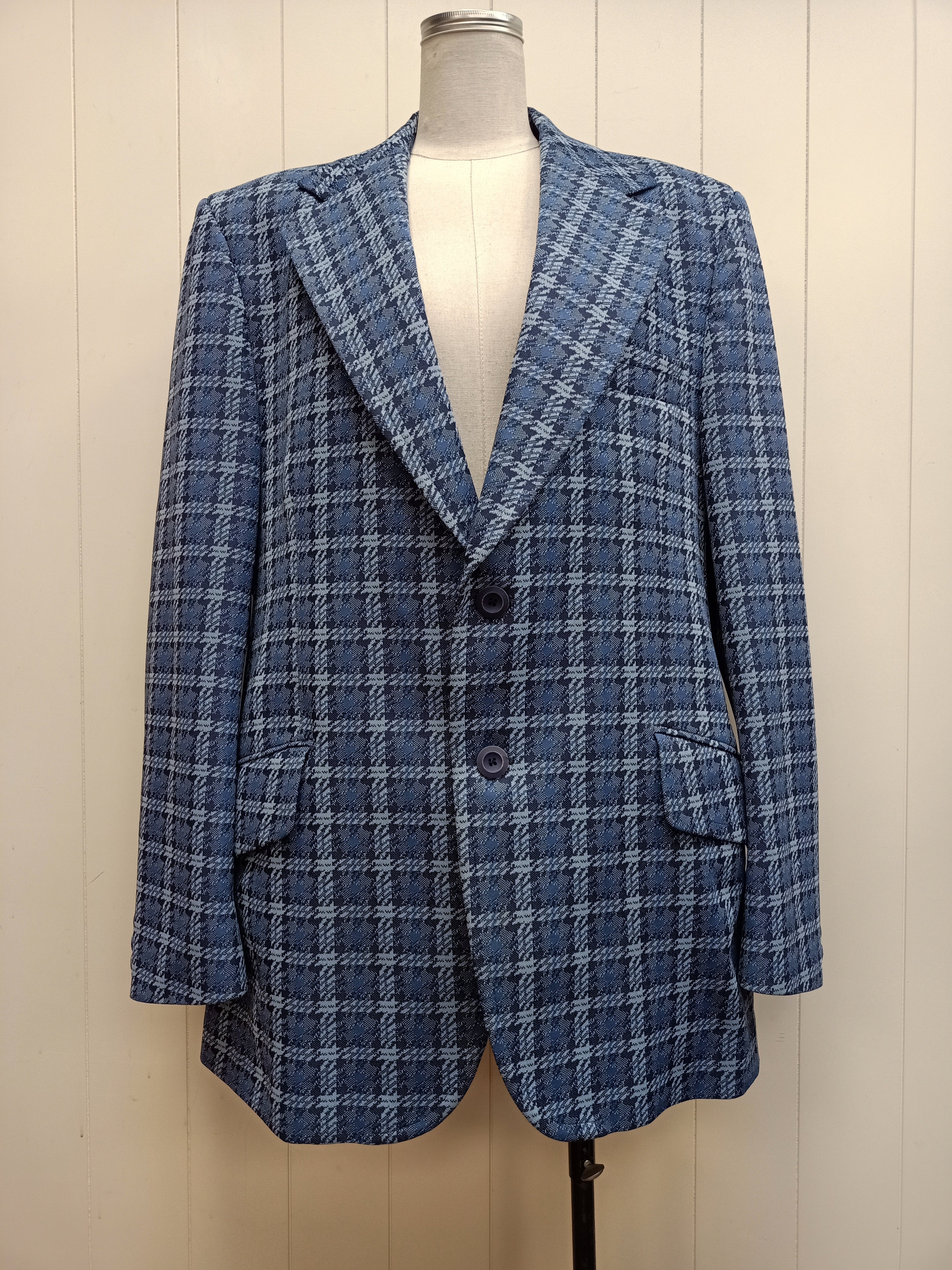 Vintage Mens McGregor Checkered Blazer